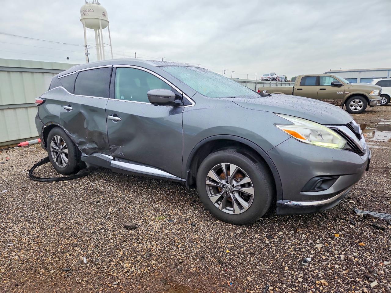 2017 Nissan Murano Sl Gray vin: 5N1AZ2MH6HN146533