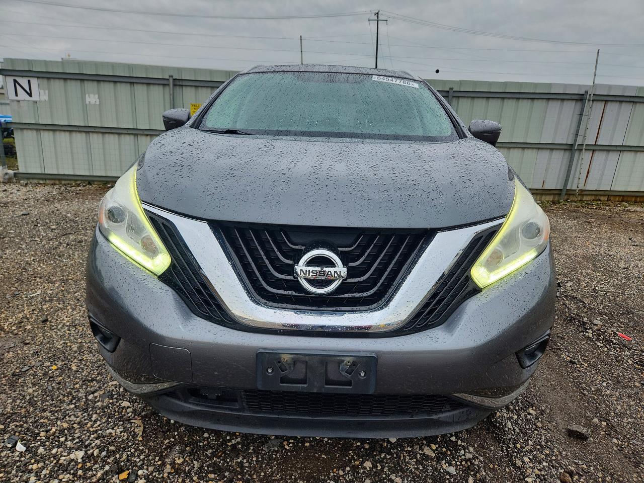 2017 Nissan Murano Sl Gray vin: 5N1AZ2MH6HN146533