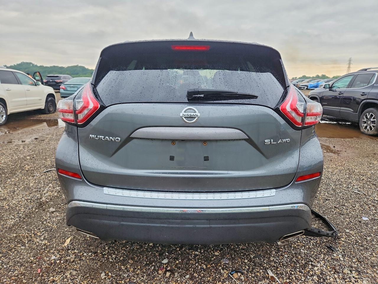 2017 Nissan Murano Sl Gray vin: 5N1AZ2MH6HN146533
