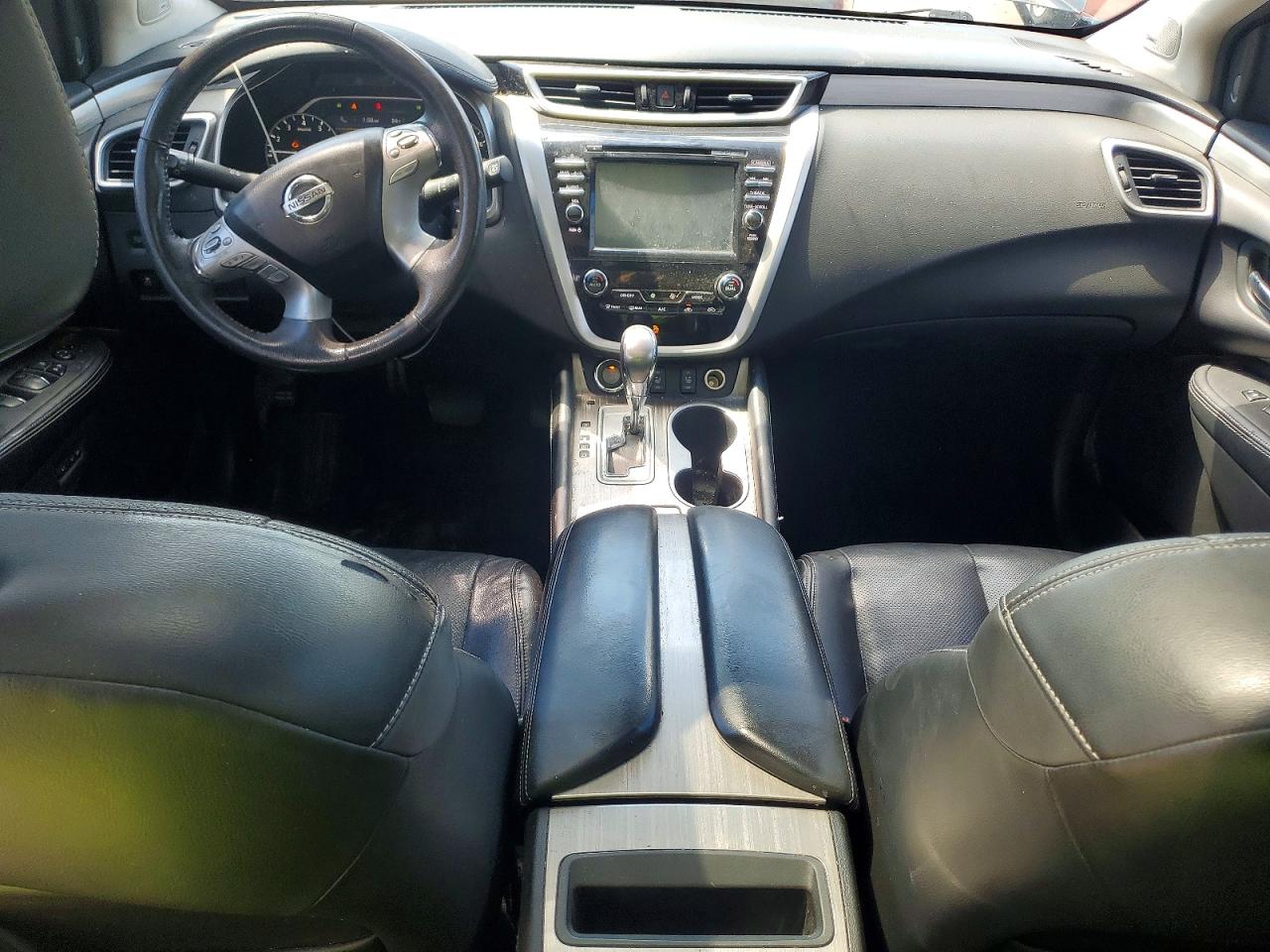 2015 Nissan Murano Sl Black vin: 5N1AZ2MH7FN208678