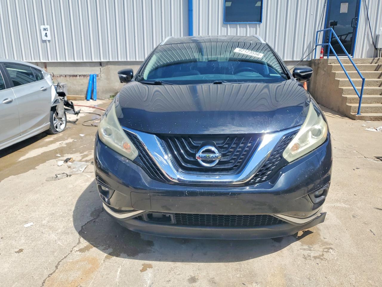 2015 Nissan Murano Sl Black vin: 5N1AZ2MH7FN208678