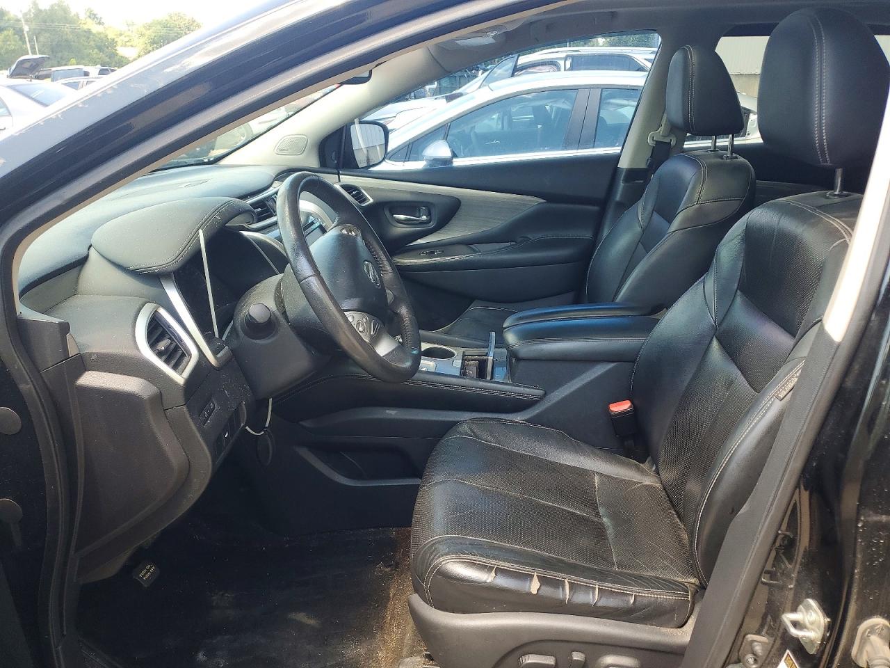 2015 Nissan Murano Sl Black vin: 5N1AZ2MH7FN208678