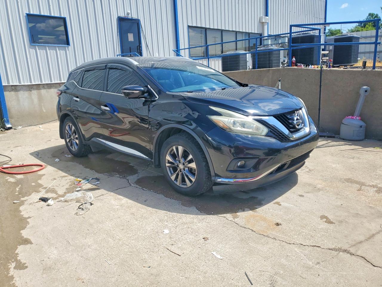 2015 Nissan Murano Sl Black vin: 5N1AZ2MH7FN208678
