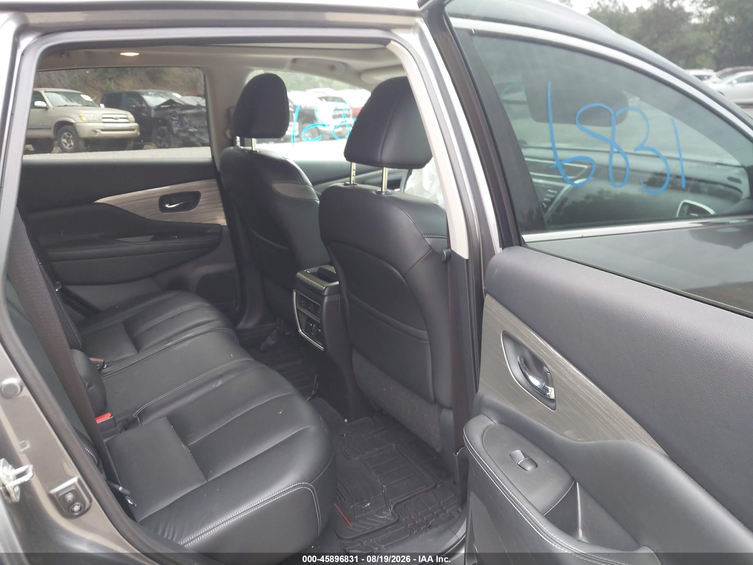 2015 Nissan Murano Platinum Серый vin: 5N1AZ2MH7FN217168