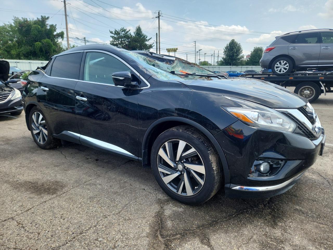 2015 Nissan Murano Platinum Black vin: 5N1AZ2MH7FN220796