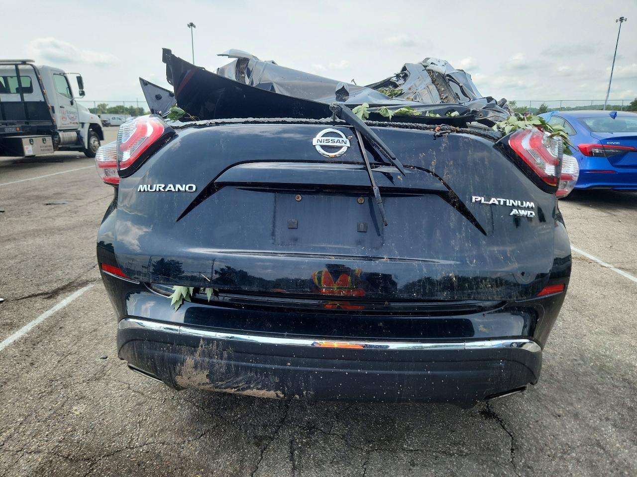 2015 Nissan Murano Platinum Black vin: 5N1AZ2MH7FN220796