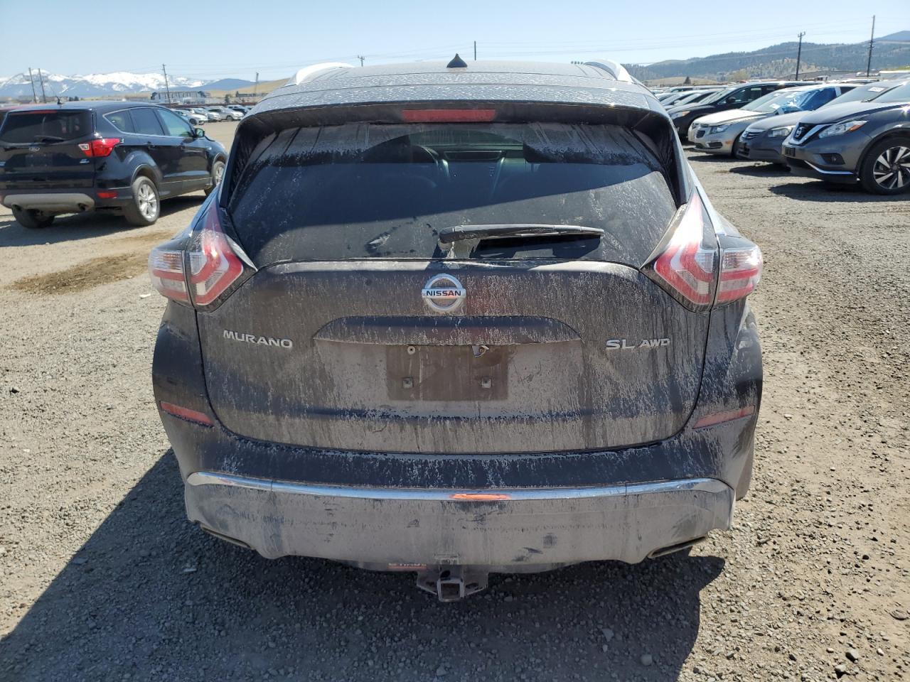 2015 Niss Murano S Brown vin: 5N1AZ2MH7FN229465