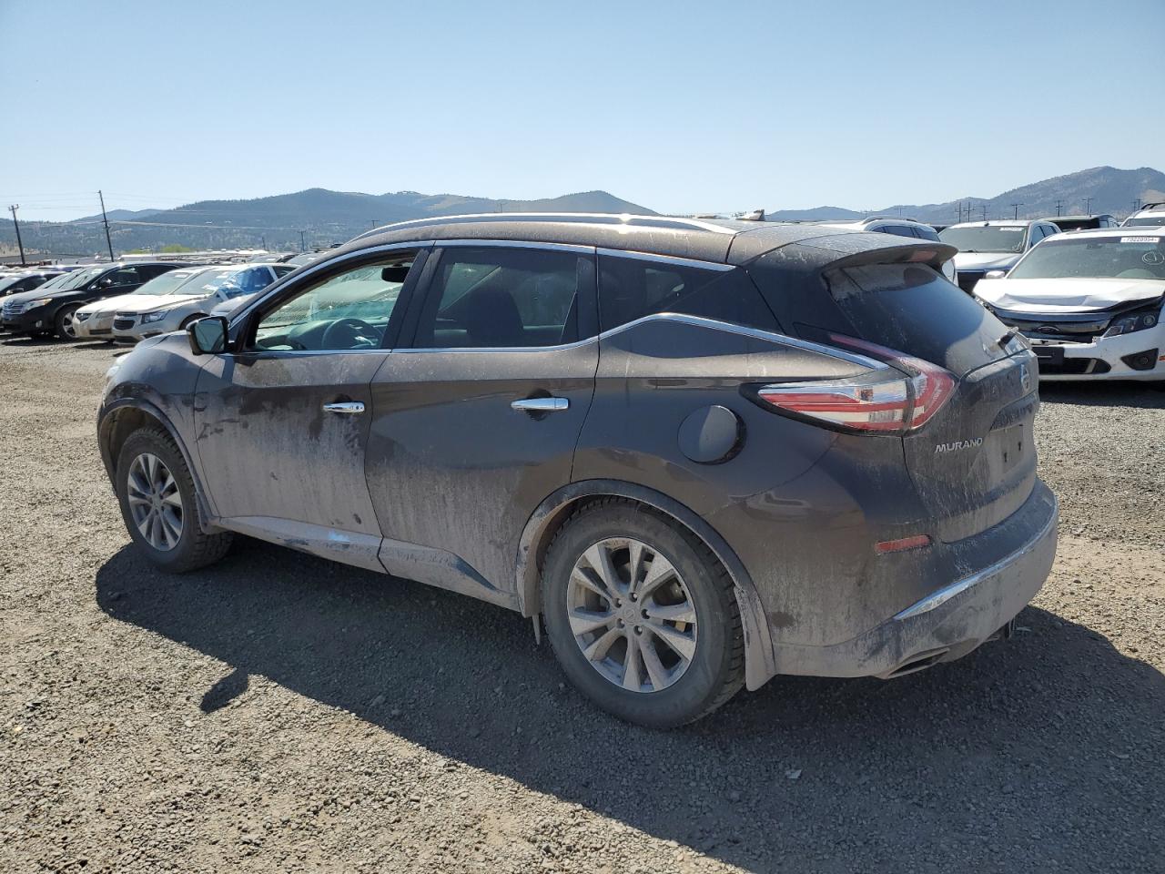 2015 Niss Murano S Brown vin: 5N1AZ2MH7FN229465