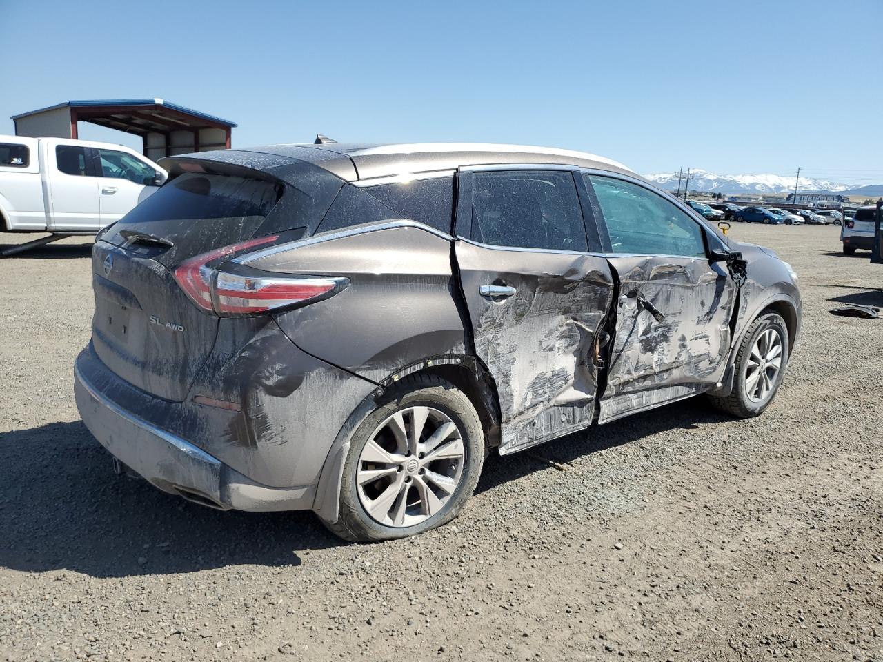 2015 Niss Murano S Brown vin: 5N1AZ2MH7FN229465