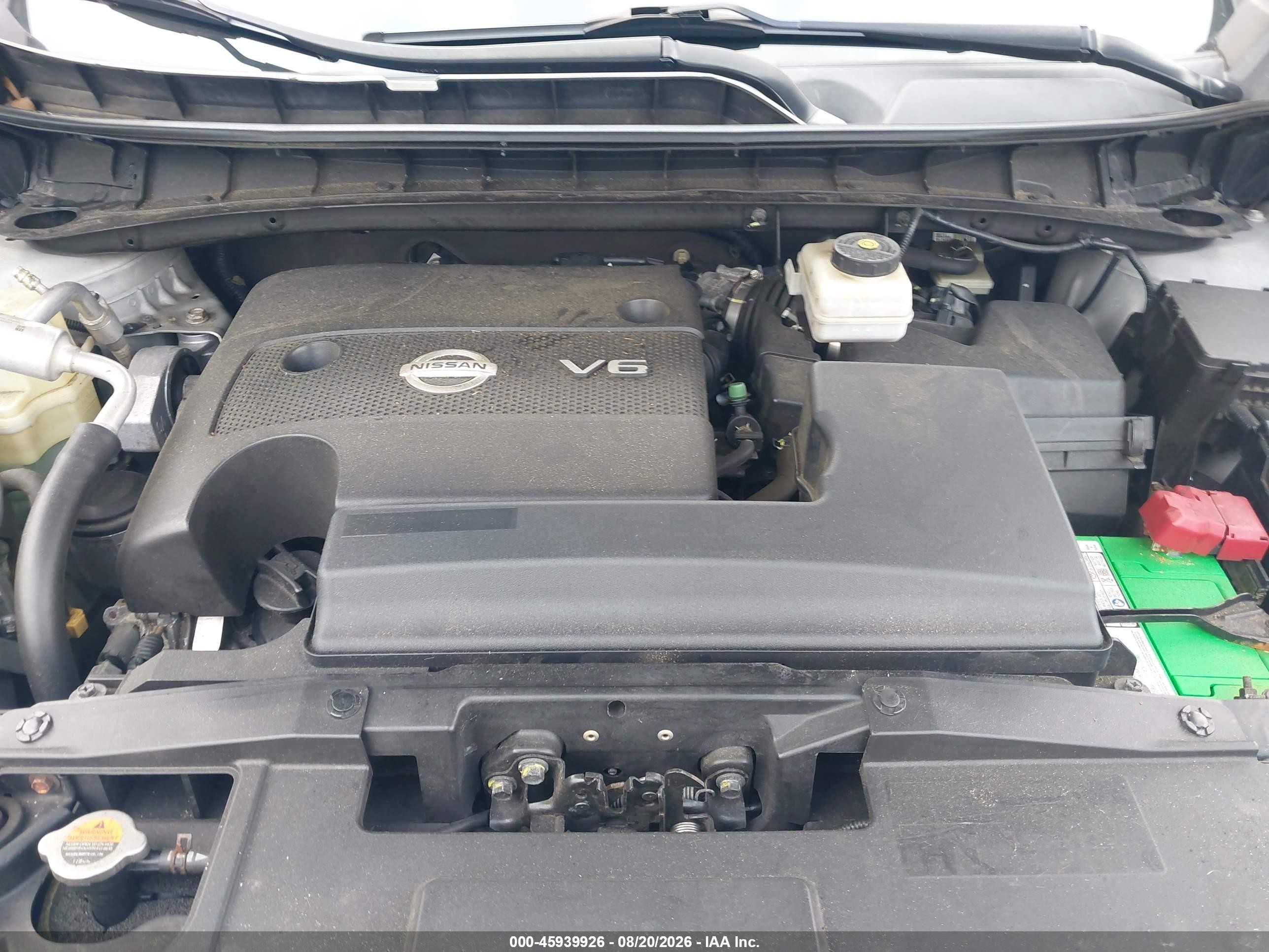 2015 Nissan Murano Platinum Silver vin: 5N1AZ2MH7FN233371