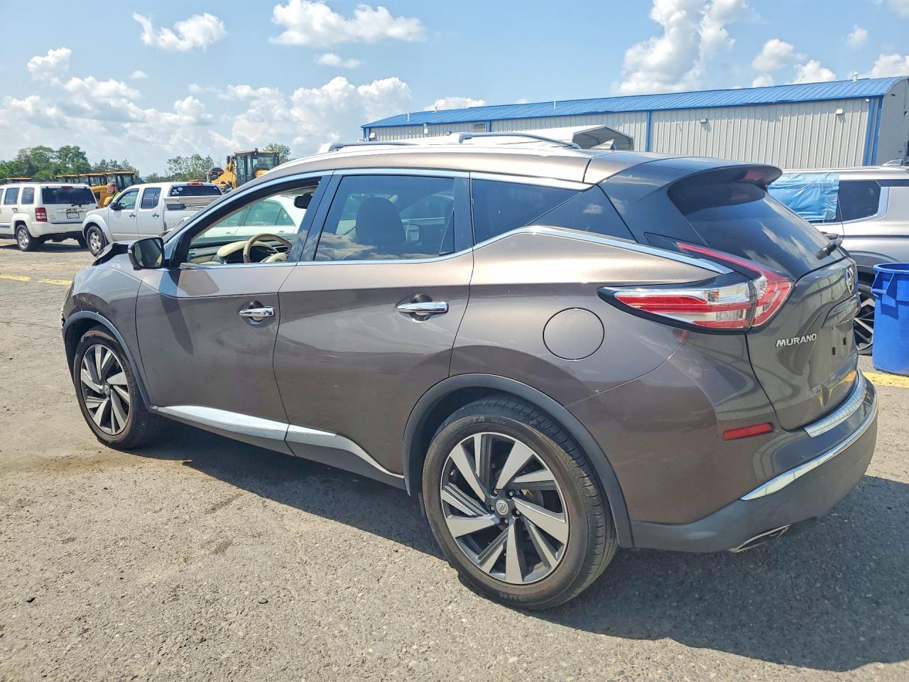 2015 Nissan Murano Platinum Gray vin: 5N1AZ2MH7FN234147