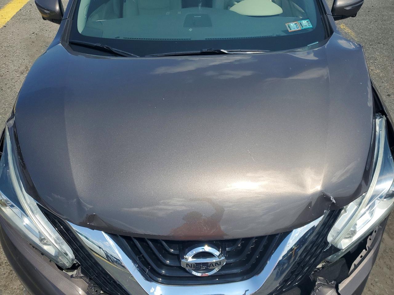 2015 Nissan Murano Platinum Gray vin: 5N1AZ2MH7FN234147