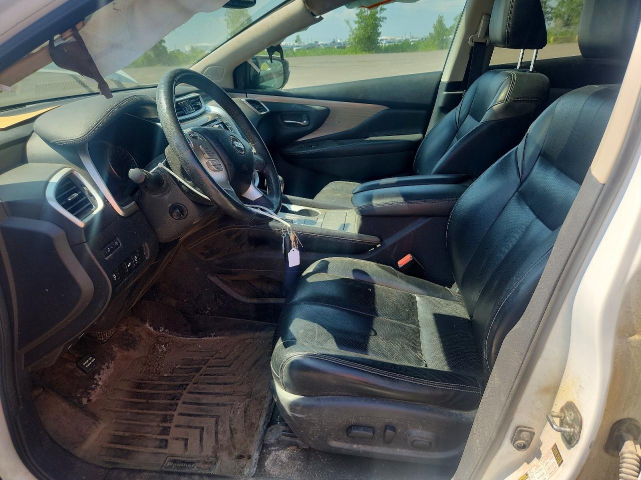 2015 Nissan Murano S Белый vin: 5N1AZ2MH7FN253085