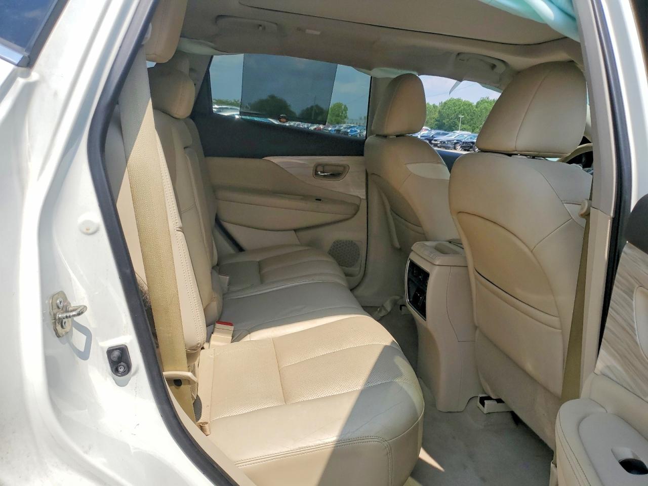 2015 Nissan Murano Platinum White vin: 5N1AZ2MH7FN254947