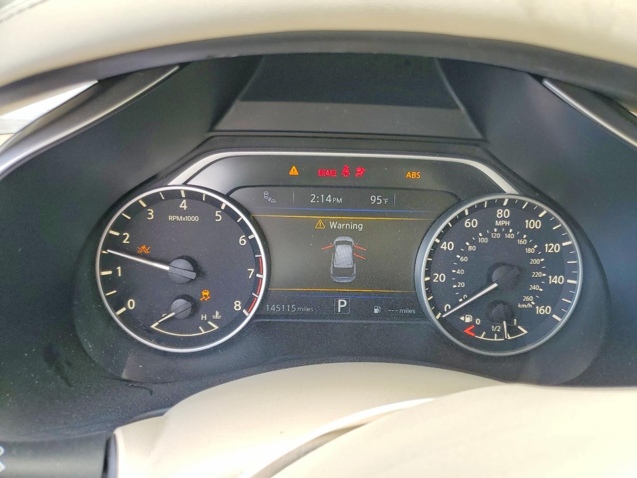 2015 Nissan Murano Platinum White vin: 5N1AZ2MH7FN254947