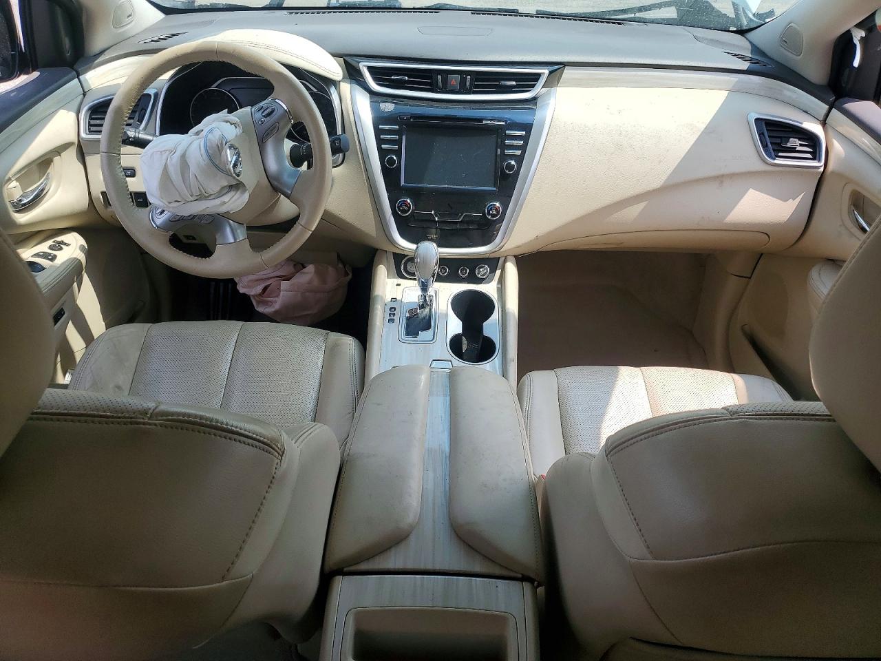 2015 Nissan Murano Platinum White vin: 5N1AZ2MH7FN254947