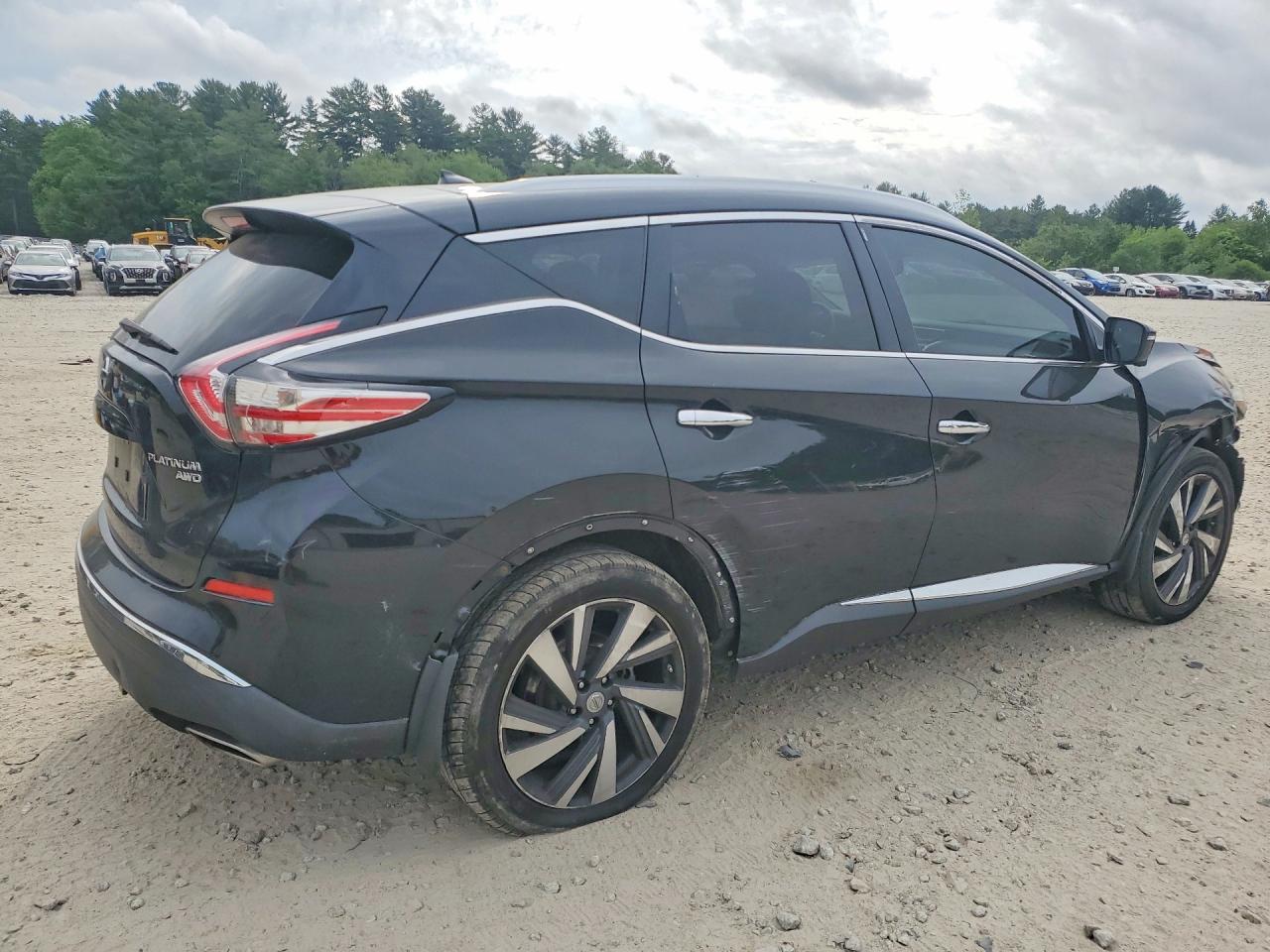 2015 Nissan Murano Platinum Gray vin: 5N1AZ2MH7FN255144