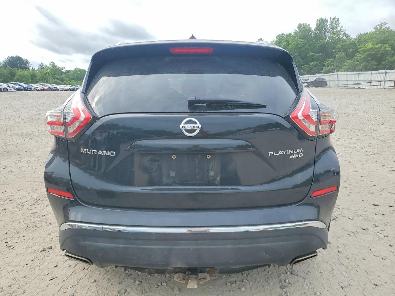 2015 Nissan Murano Platinum Gray vin: 5N1AZ2MH7FN255144
