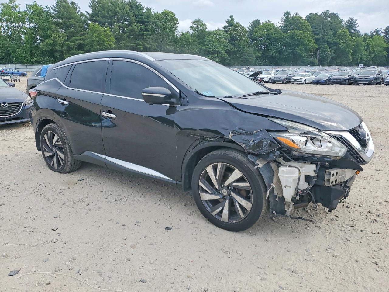 2015 Nissan Murano Platinum Gray vin: 5N1AZ2MH7FN255144