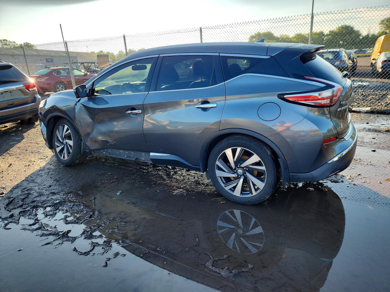 2015 Nissan Murano Platinum Gray vin: 5N1AZ2MH7FN256424