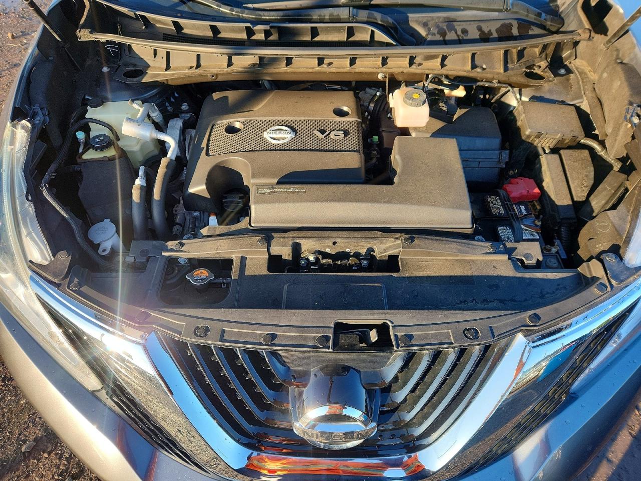 2015 Nissan Murano Platinum Gray vin: 5N1AZ2MH7FN256424