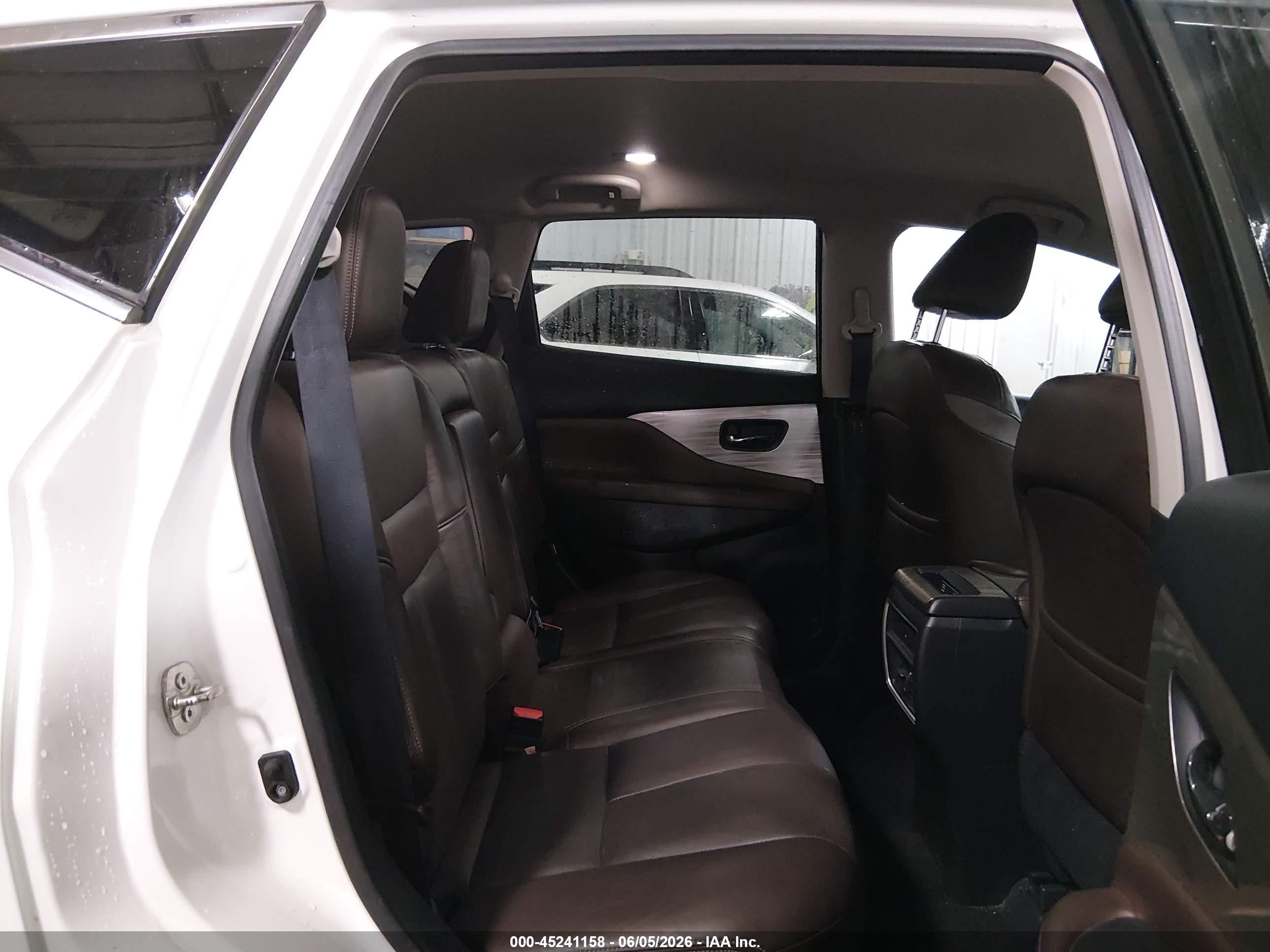 2015 Nissan Murano Sl Белый vin: 5N1AZ2MH7FN261736