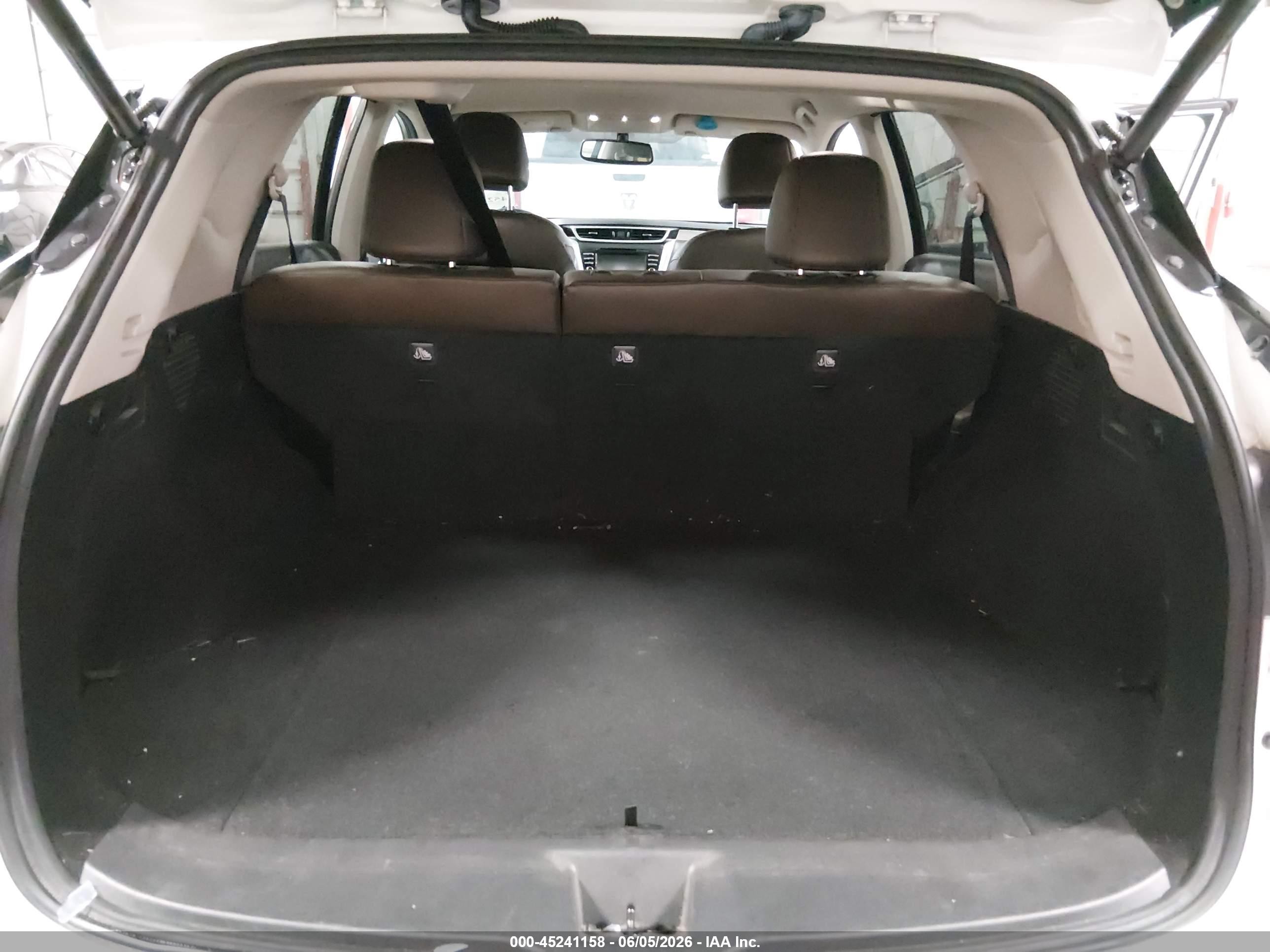 2015 Nissan Murano Sl Белый vin: 5N1AZ2MH7FN261736
