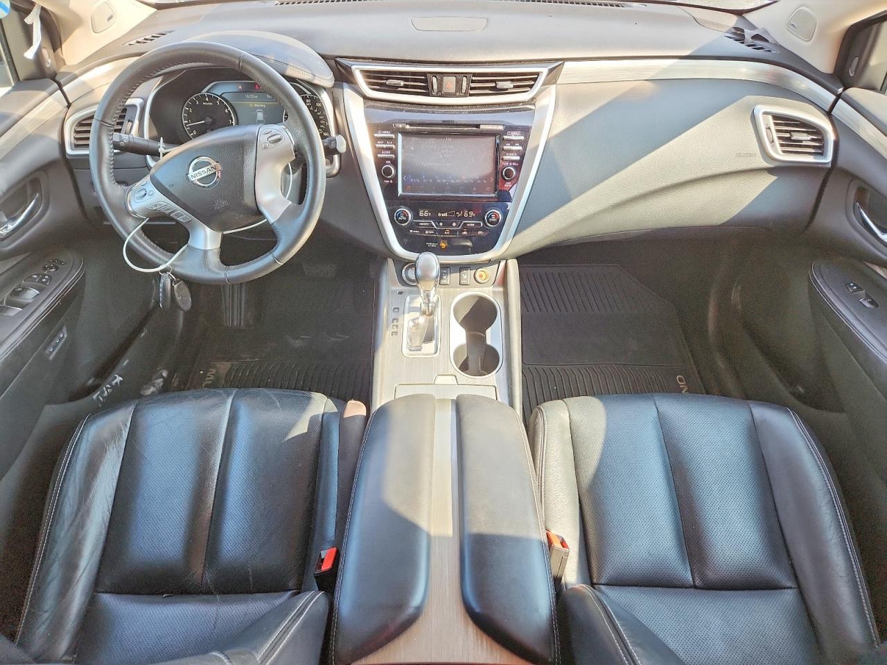2015 Nissan Murano Sl White vin: 5N1AZ2MH7FN263695