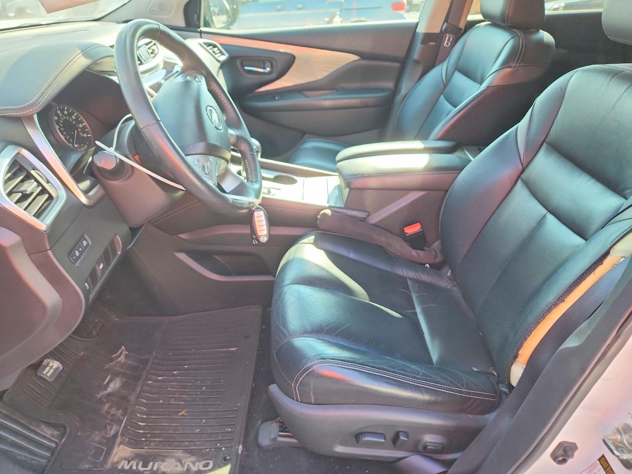 2015 Nissan Murano Sl White vin: 5N1AZ2MH7FN263695
