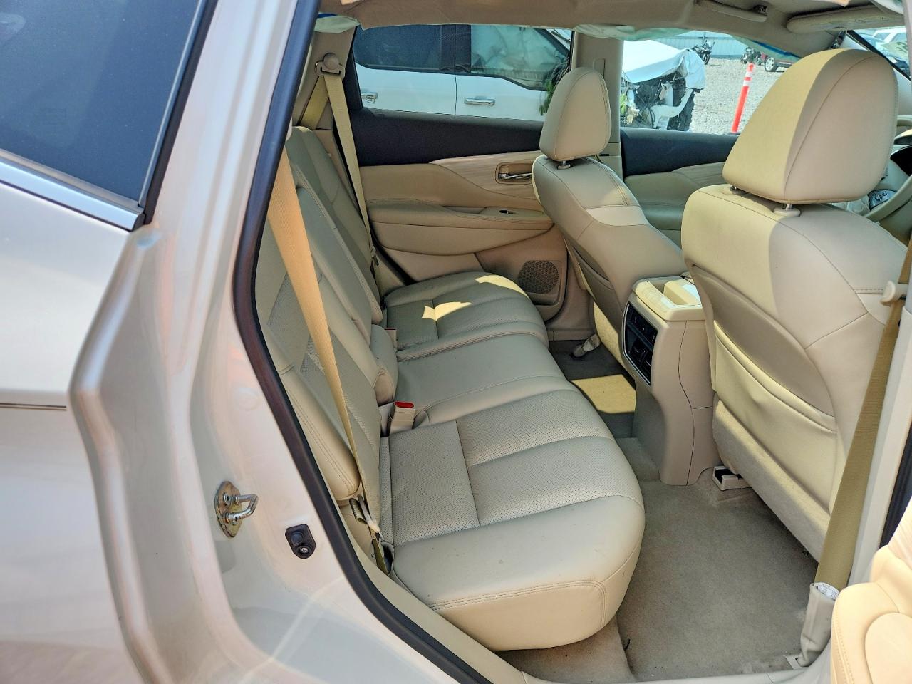 2015 Nissan Murano Platinum White vin: 5N1AZ2MH7FN271103