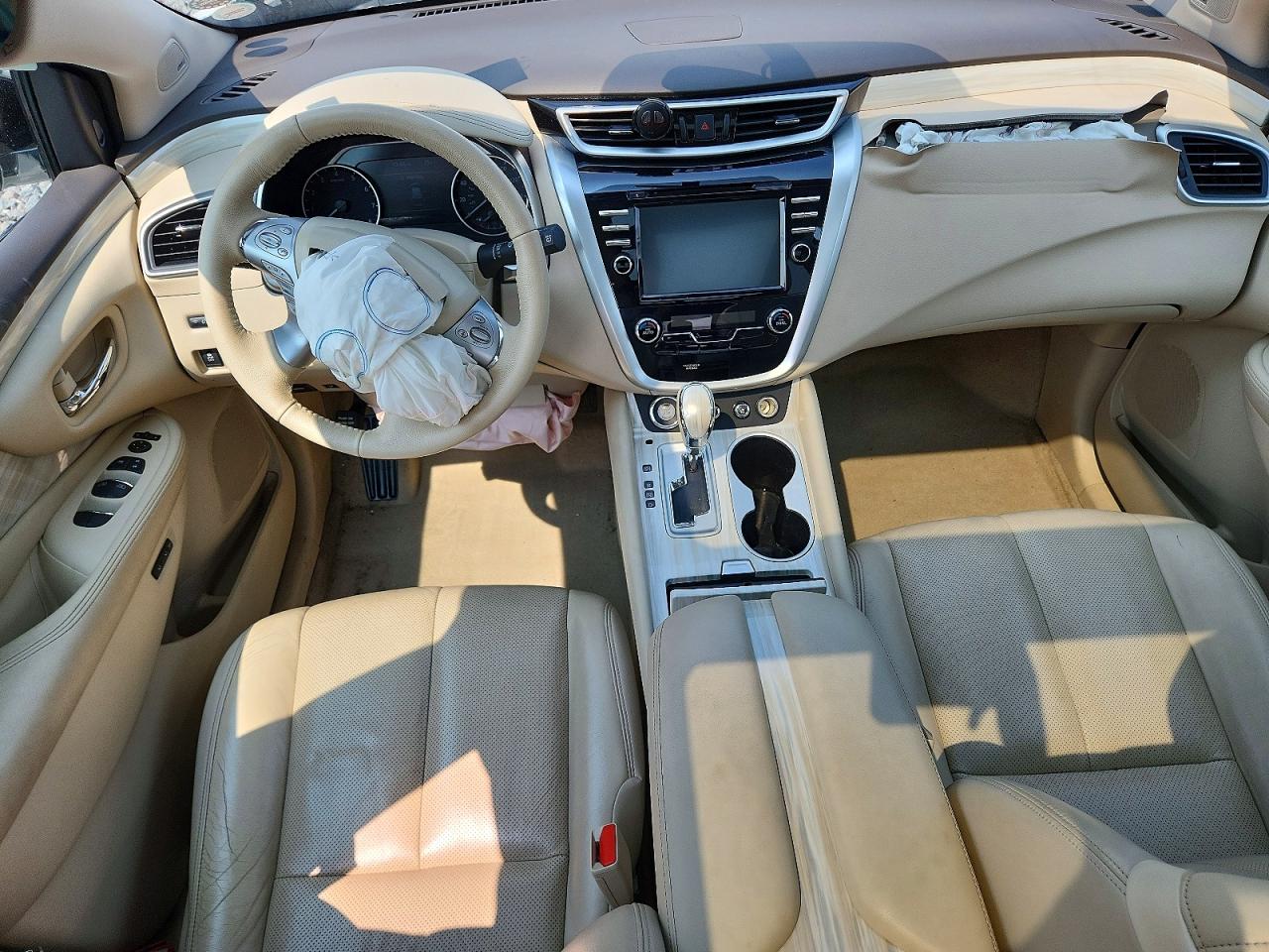 2015 Nissan Murano Platinum White vin: 5N1AZ2MH7FN271103