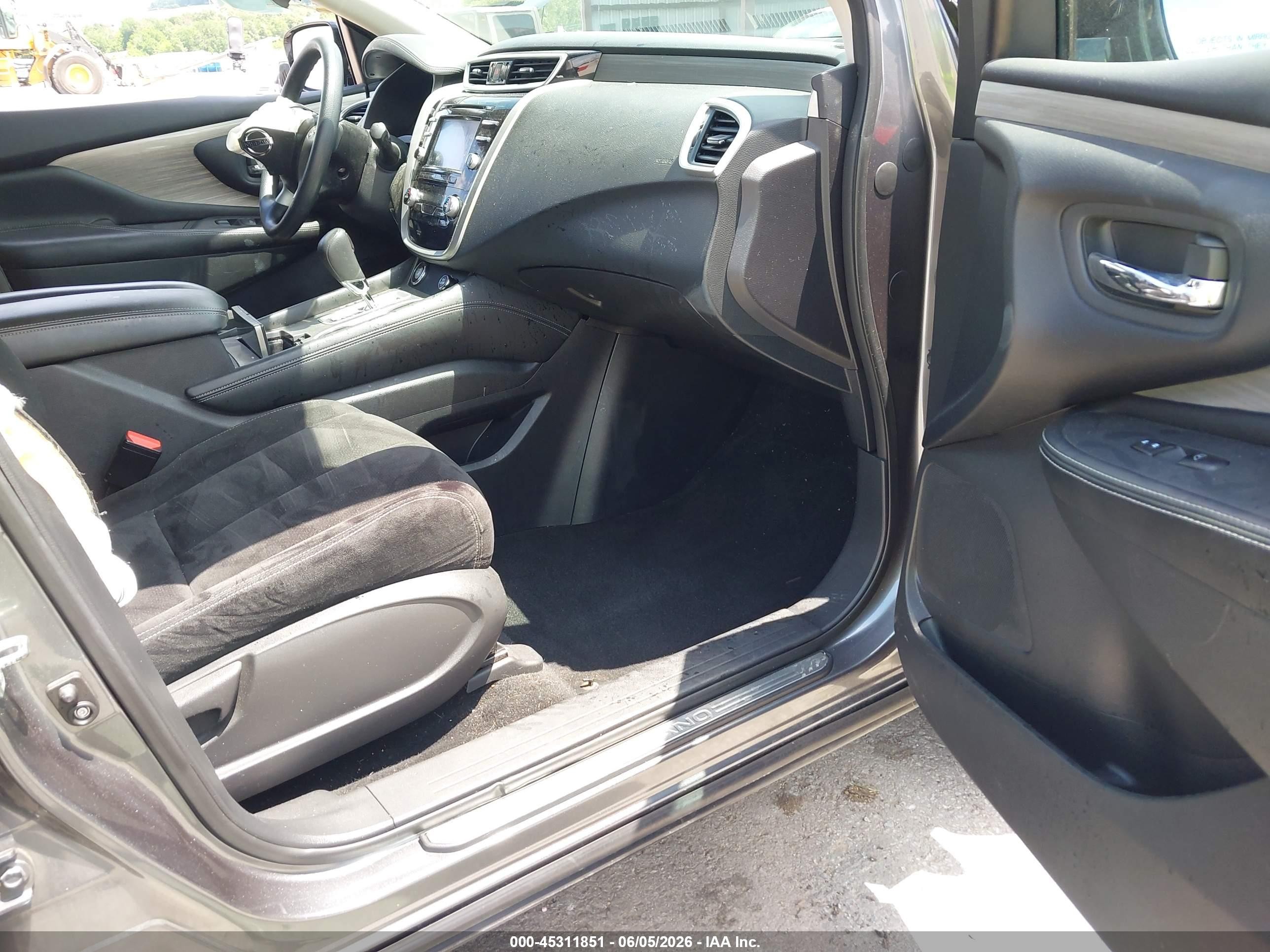 2015 Nissan Murano S Gray vin: 5N1AZ2MH7FN275247