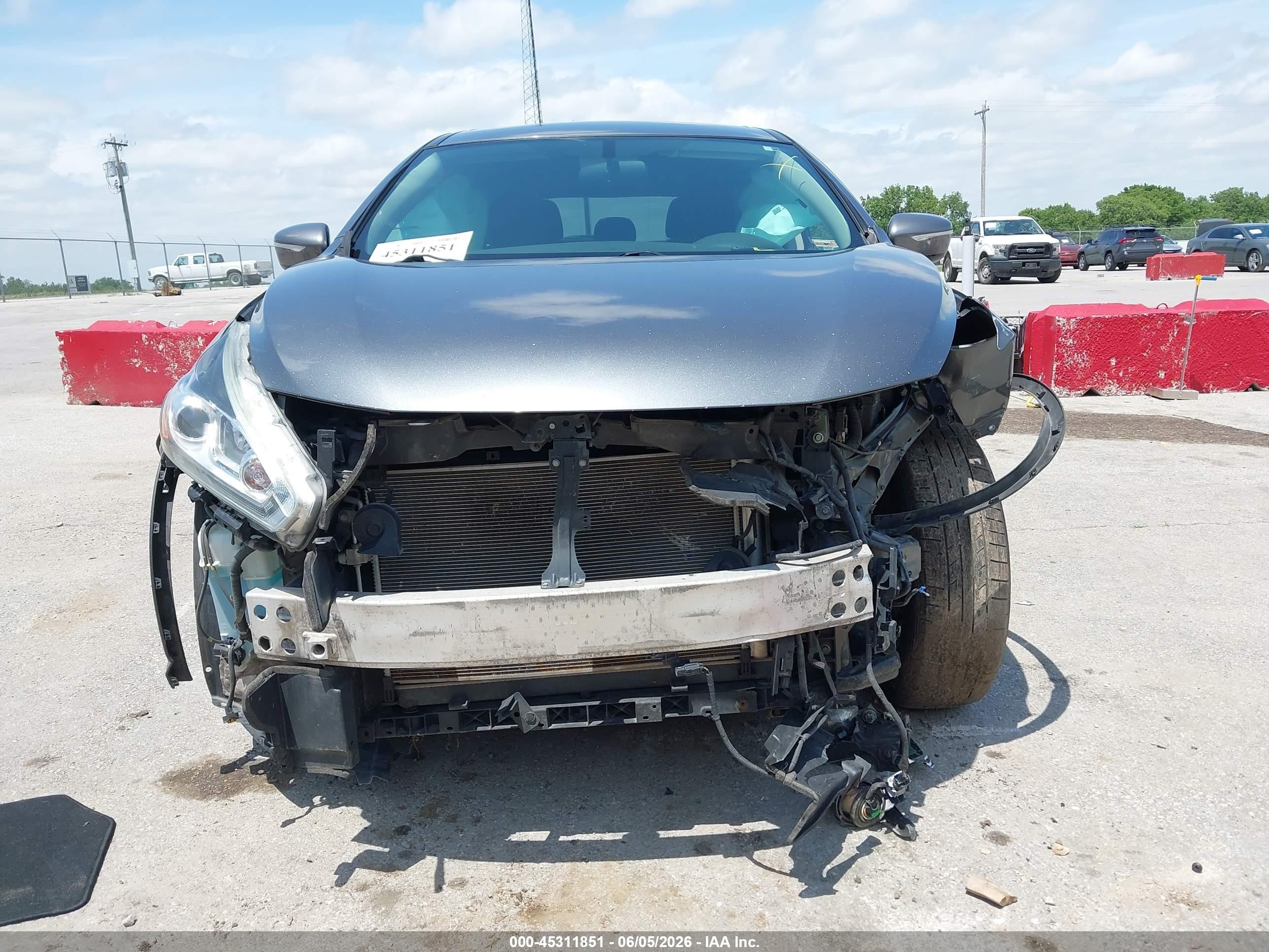 2015 Nissan Murano S Gray vin: 5N1AZ2MH7FN275247