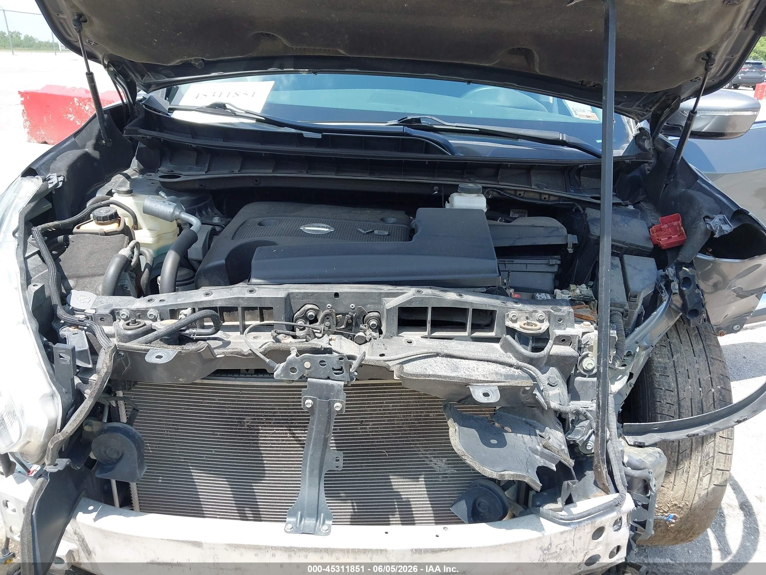 2015 Nissan Murano S Gray vin: 5N1AZ2MH7FN275247