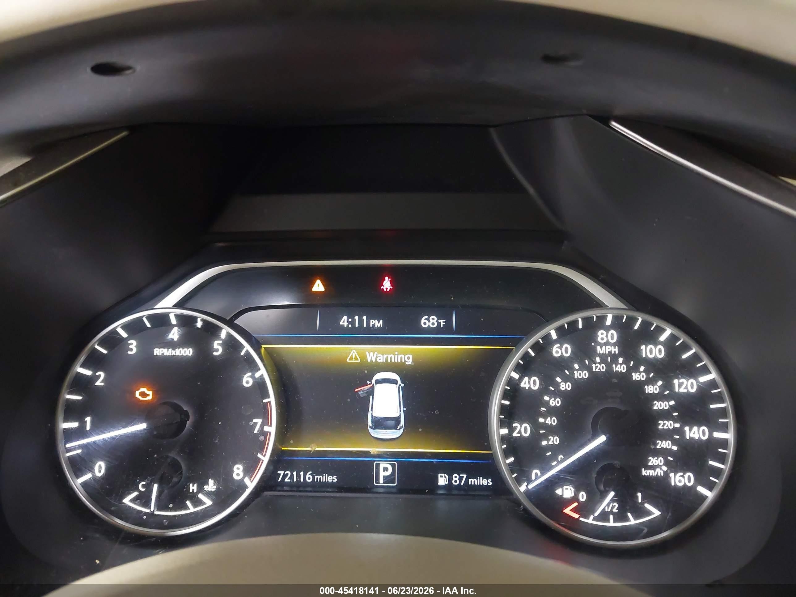 2015 Nissan Murano Sv White vin: 5N1AZ2MH7FN291299