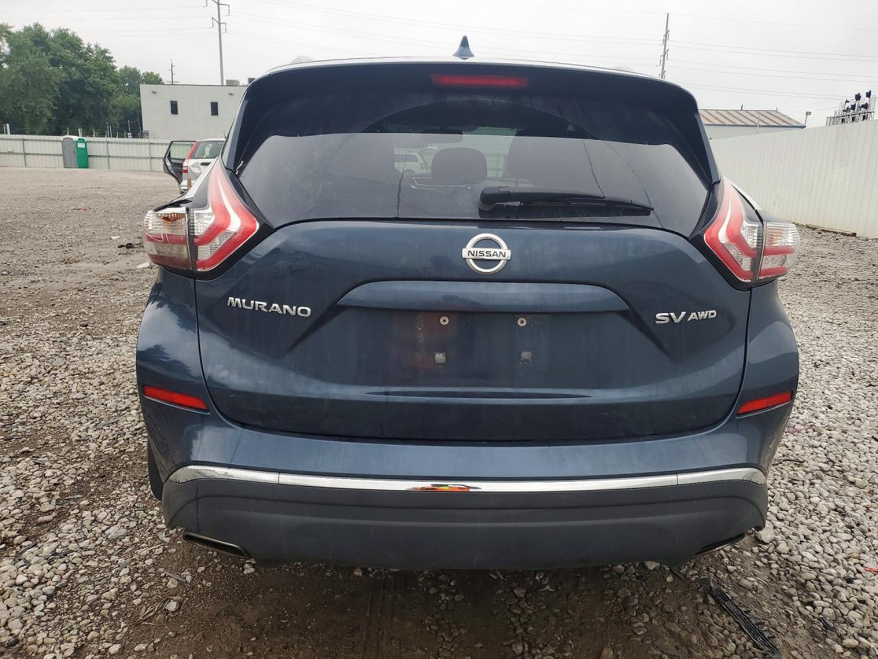 2016 Nissan Murano S Blue vin: 5N1AZ2MH7GN143316