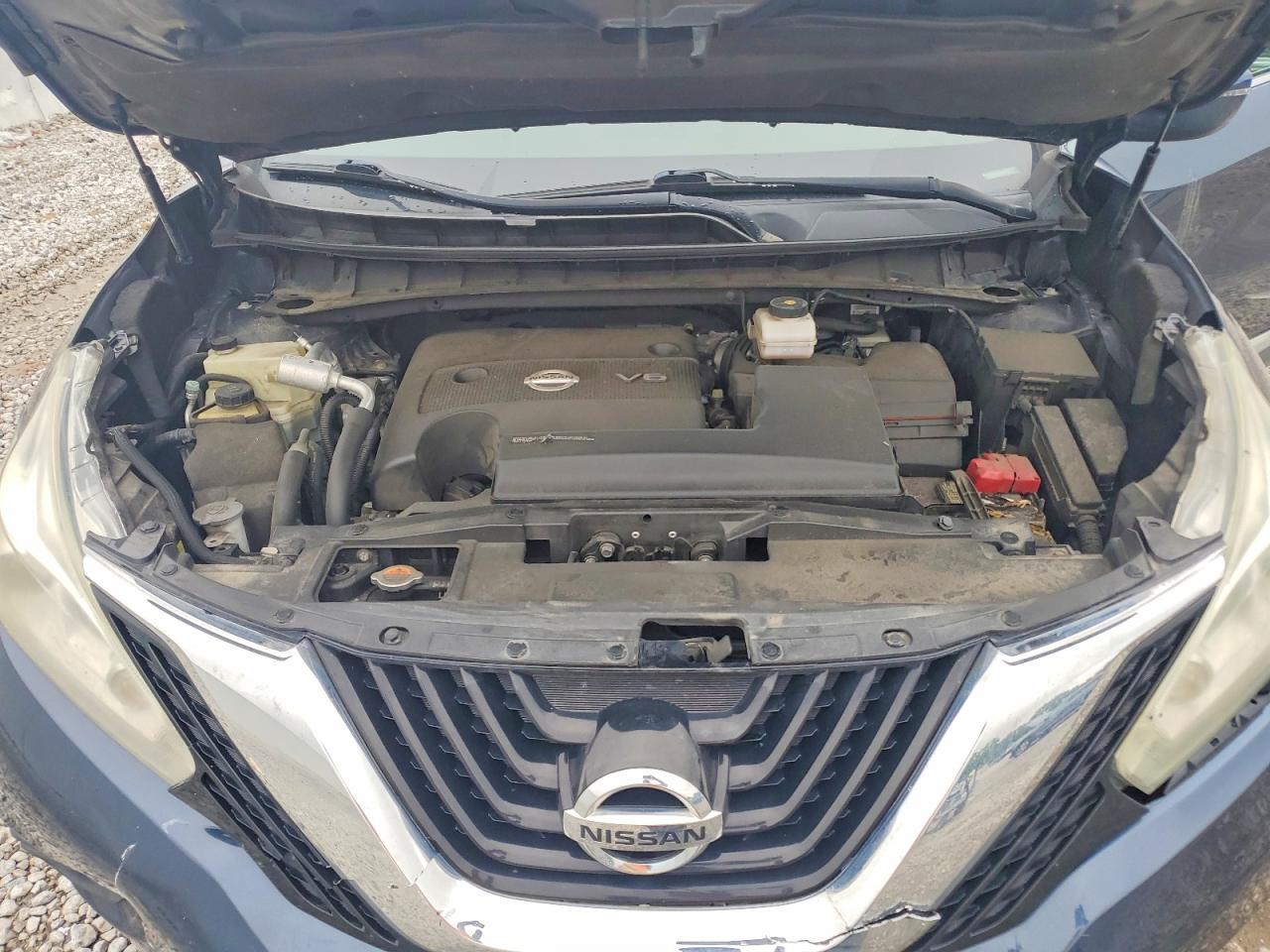 2016 Nissan Murano S Blue vin: 5N1AZ2MH7GN143316