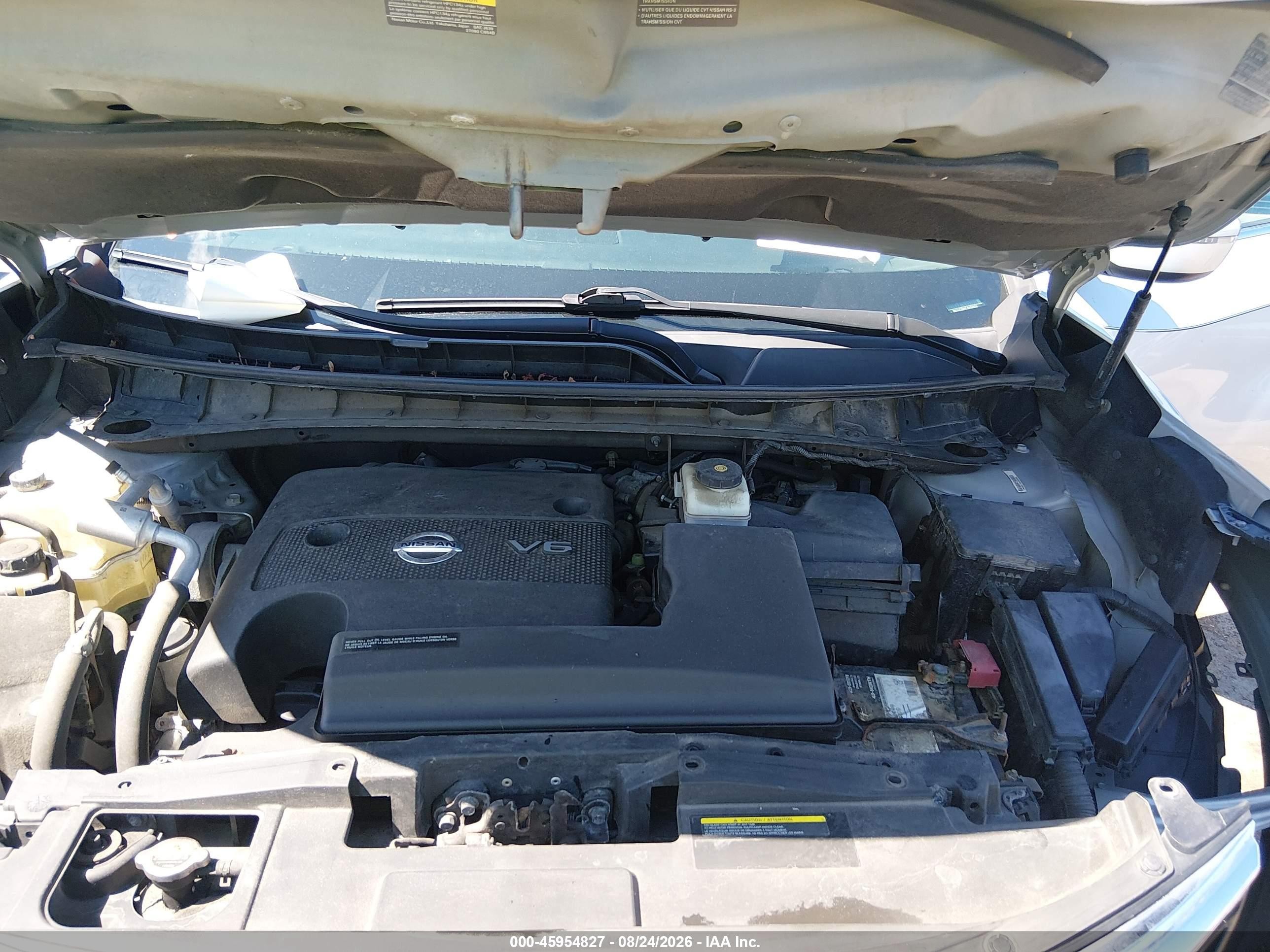 2018 Nissan Murano S Silver vin: 5N1AZ2MH7JN194936