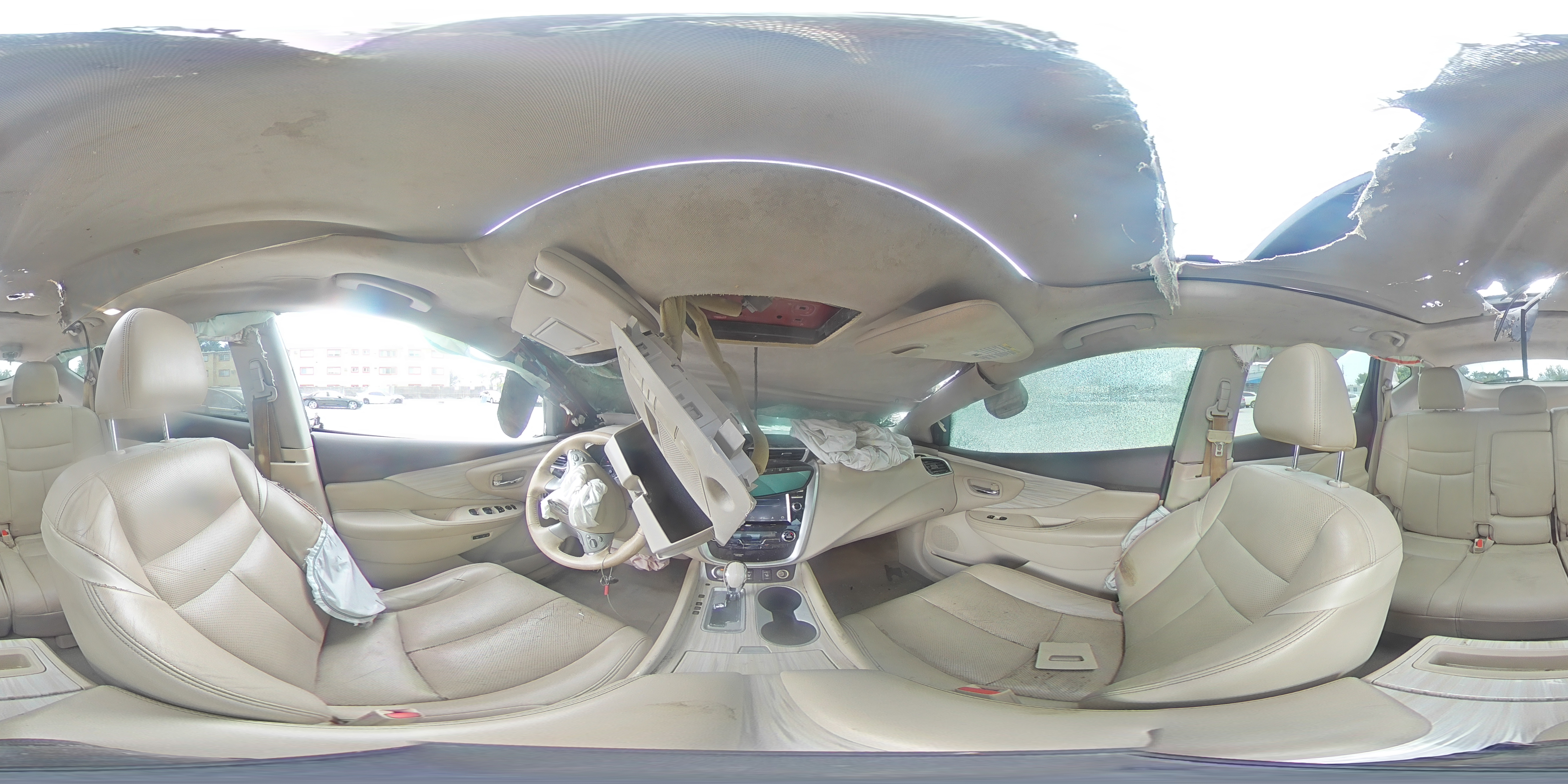 2015 Nissan Murano Sl Red vin: 5N1AZ2MH8FN203053