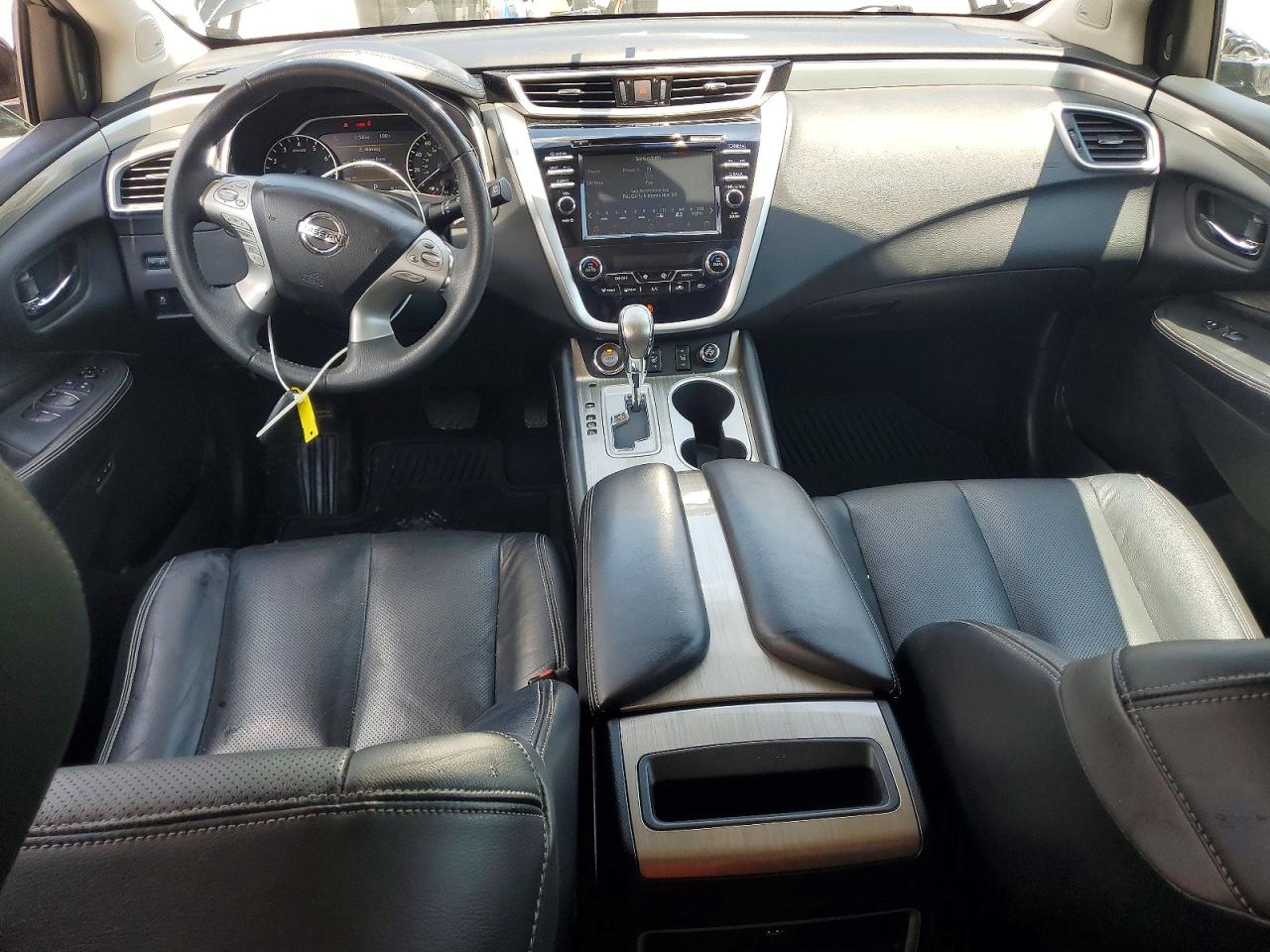 2015 Nissan Murano Sl Black vin: 5N1AZ2MH8FN203831