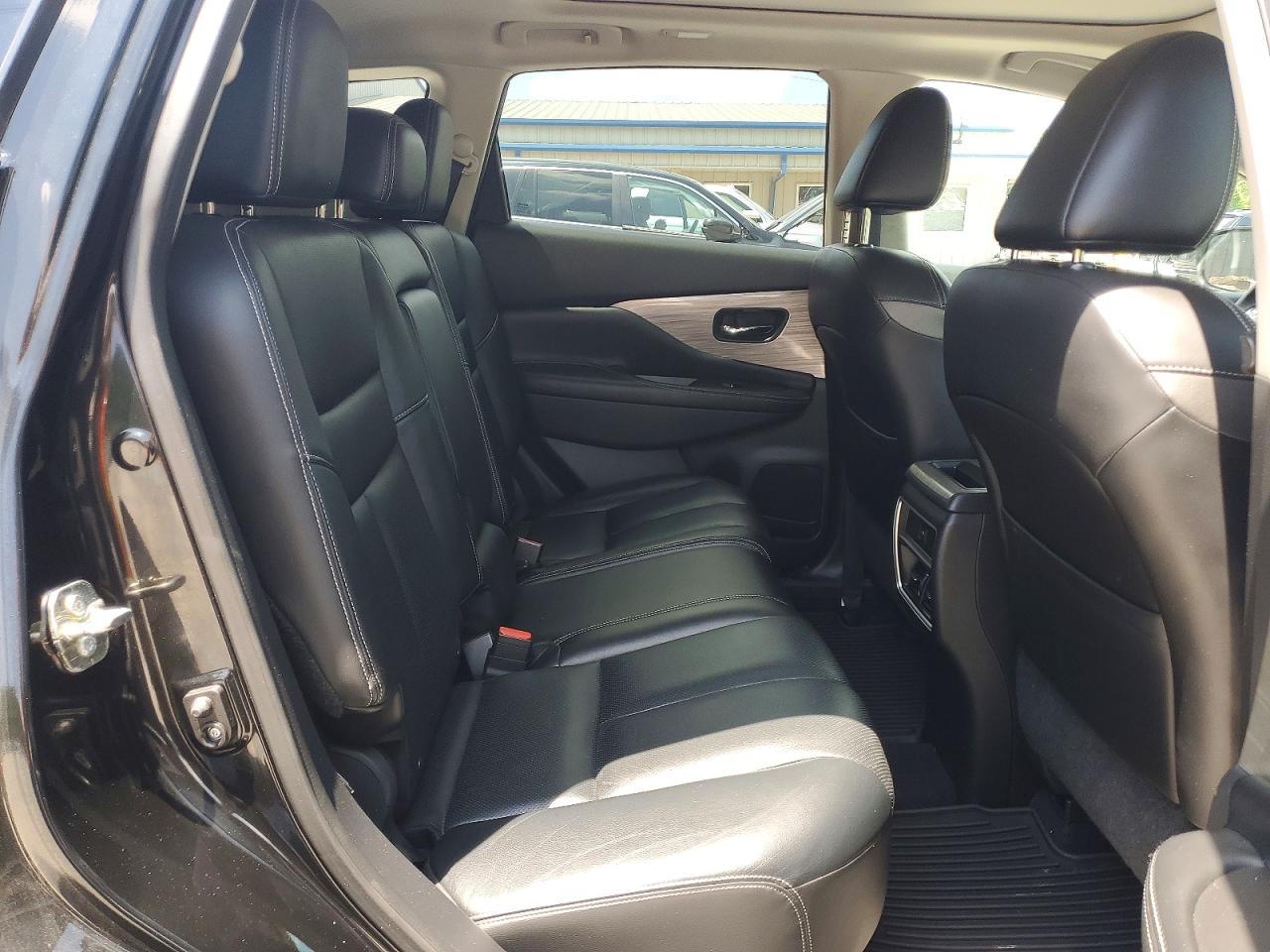 2015 Nissan Murano Sl Black vin: 5N1AZ2MH8FN203831