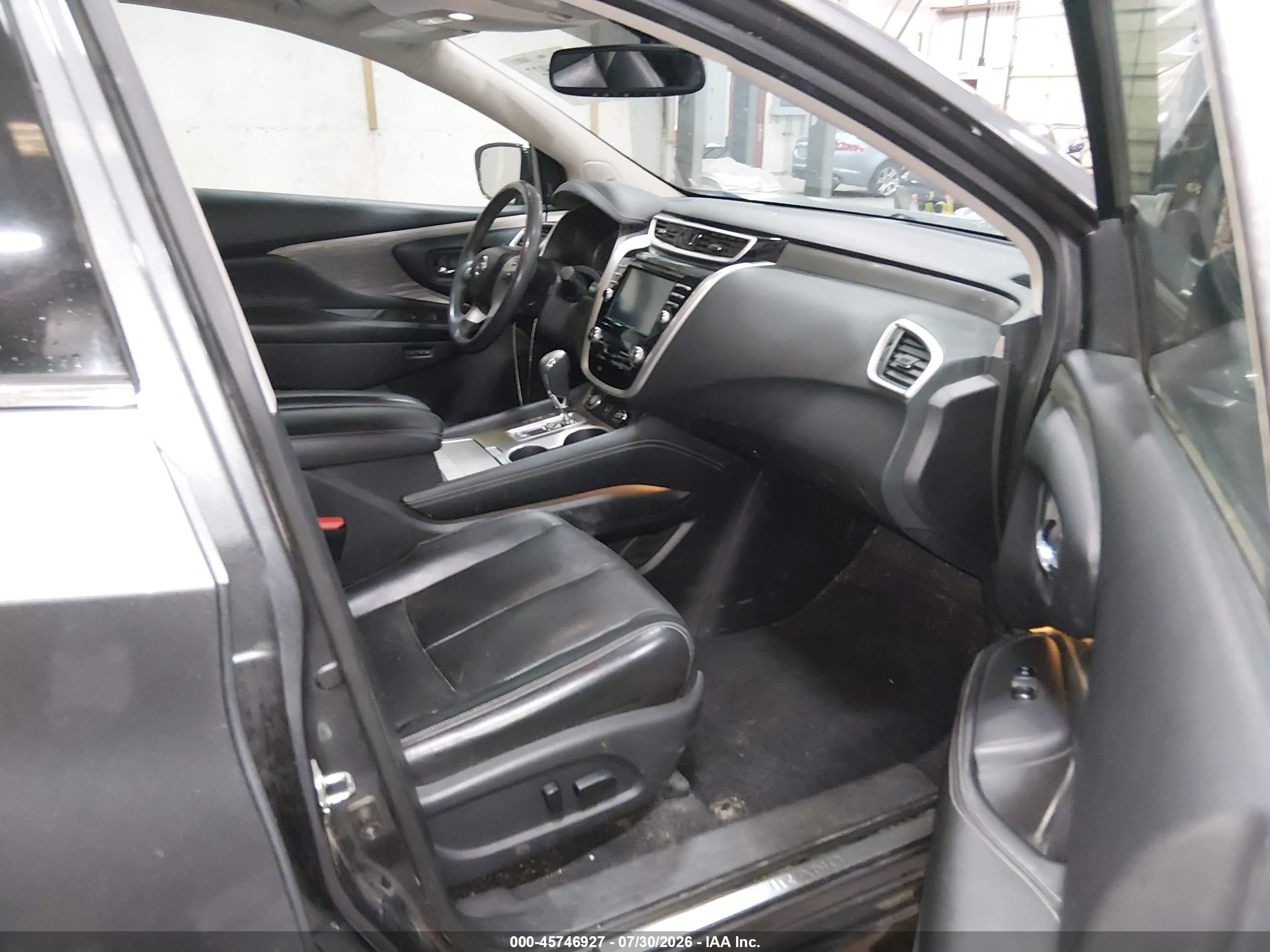2015 Nissan Murano Sl Gray vin: 5N1AZ2MH8FN225697