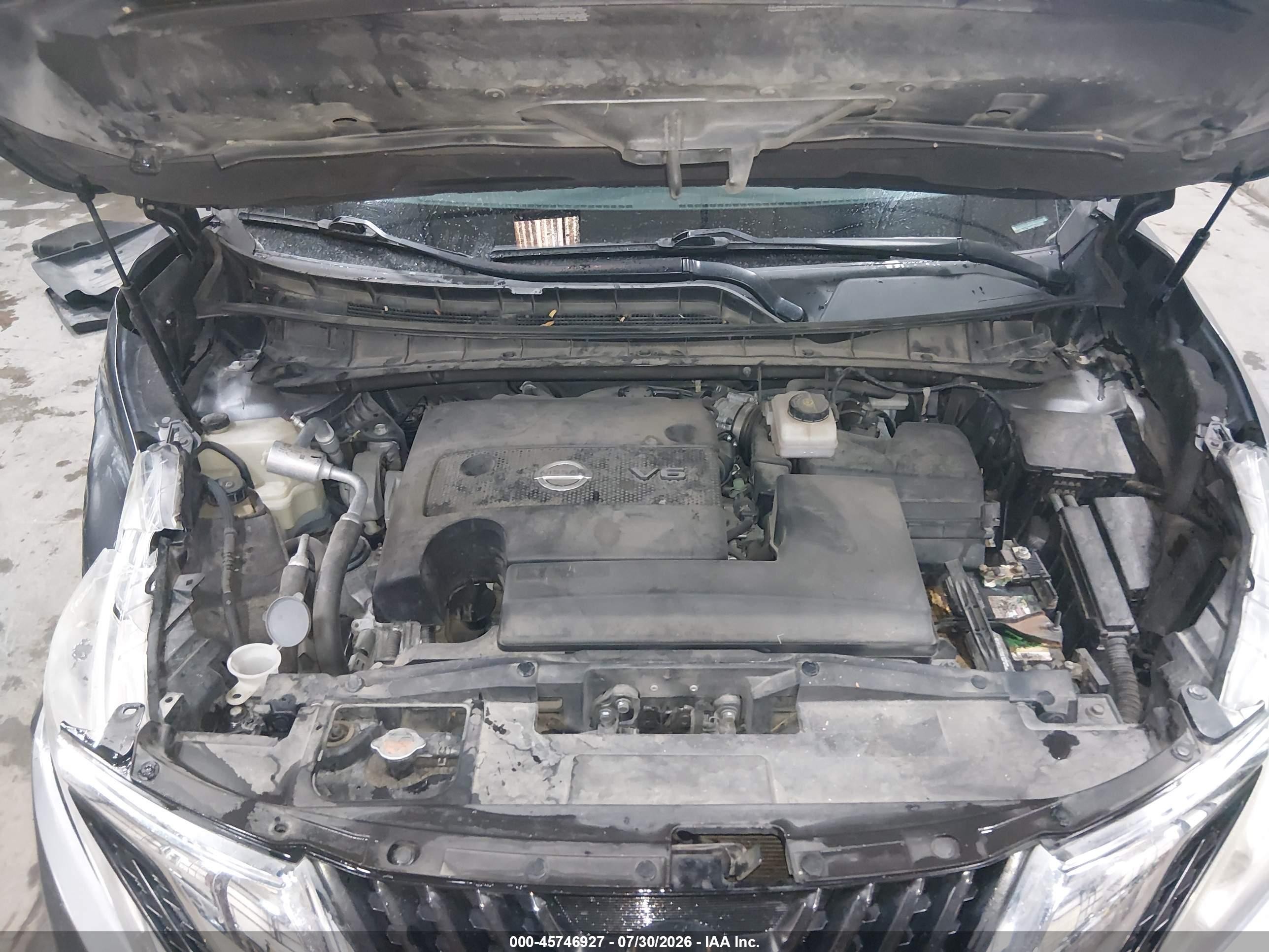 2015 Nissan Murano Sl Gray vin: 5N1AZ2MH8FN225697