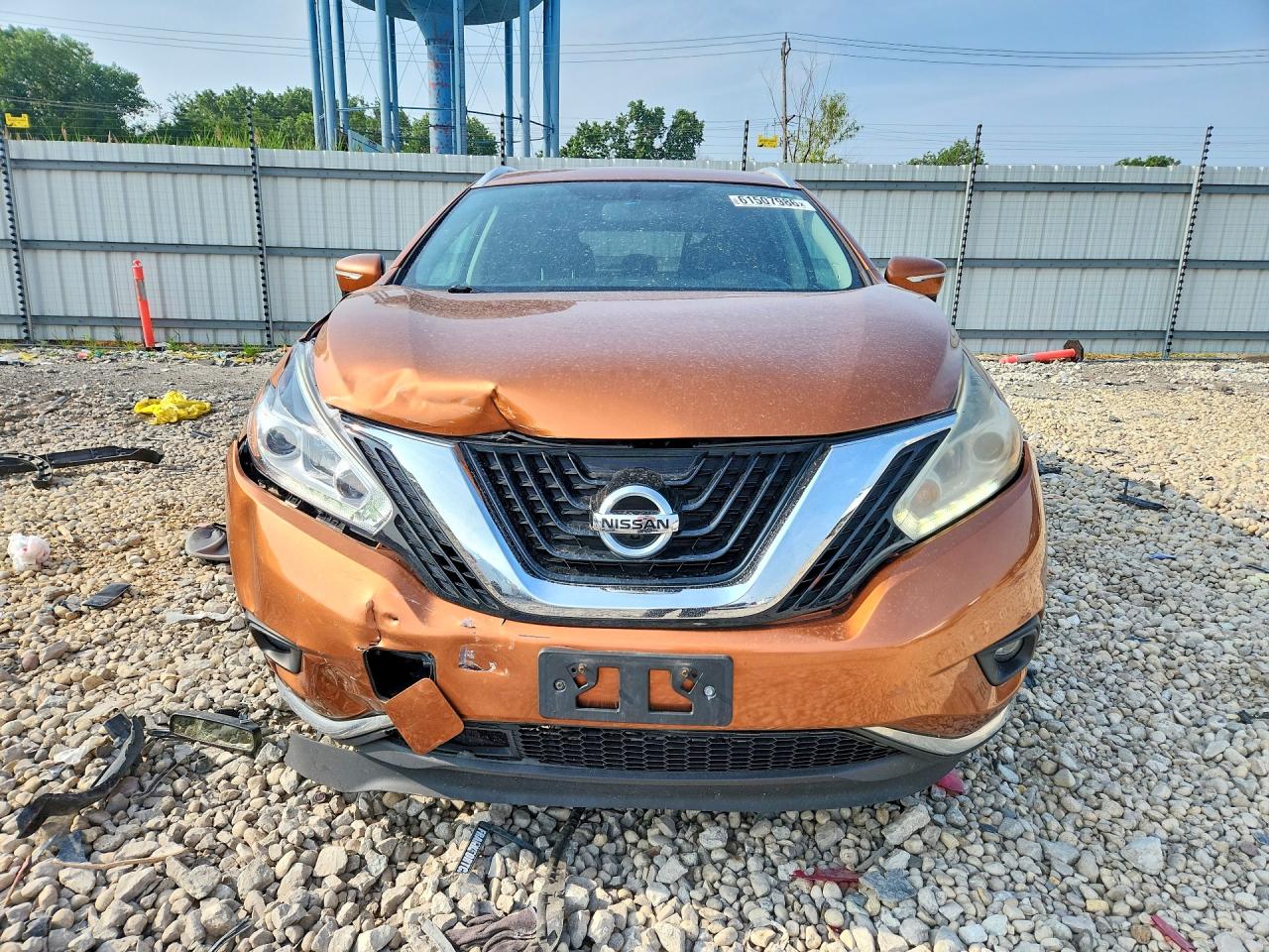 2015 Nissan Murano Platinum Orange vin: 5N1AZ2MH8FN242743