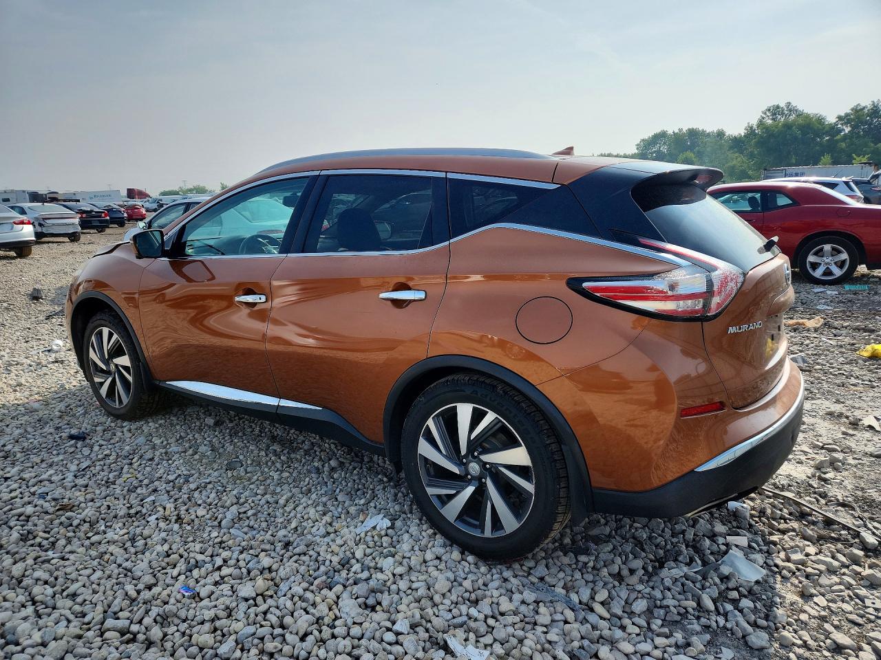 2015 Nissan Murano Platinum Orange vin: 5N1AZ2MH8FN242743