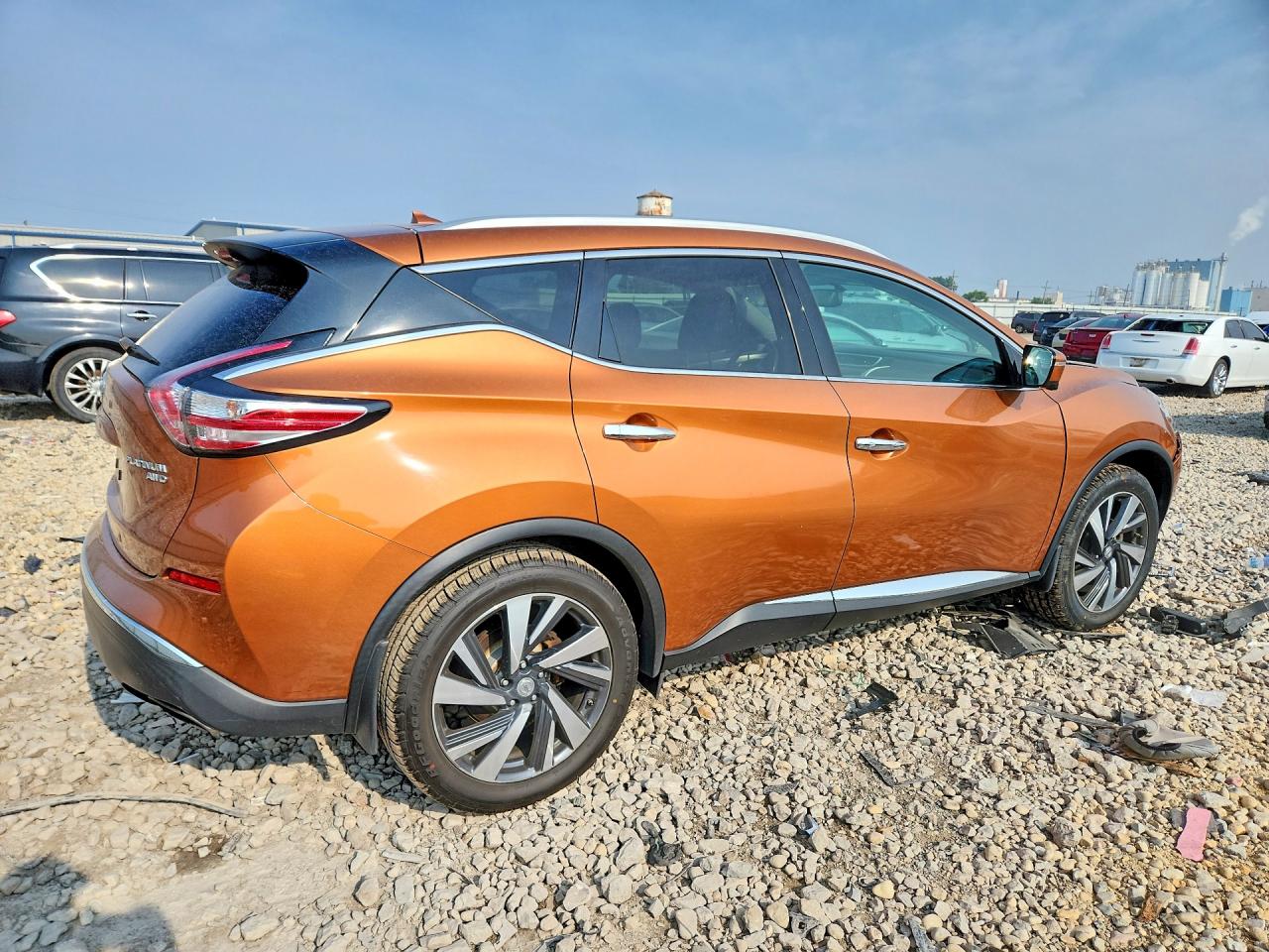 2015 Nissan Murano Platinum Orange vin: 5N1AZ2MH8FN242743