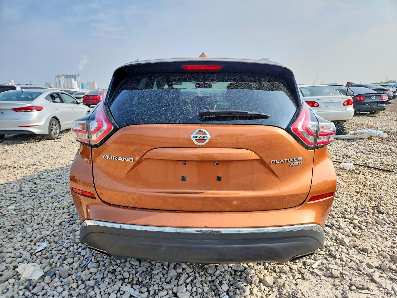 2015 Nissan Murano Platinum Orange vin: 5N1AZ2MH8FN242743