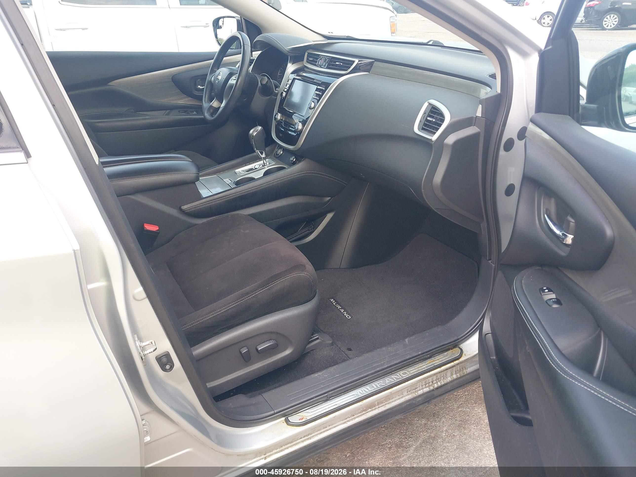 2015 Nissan Murano Sv Silver vin: 5N1AZ2MH8FN247991