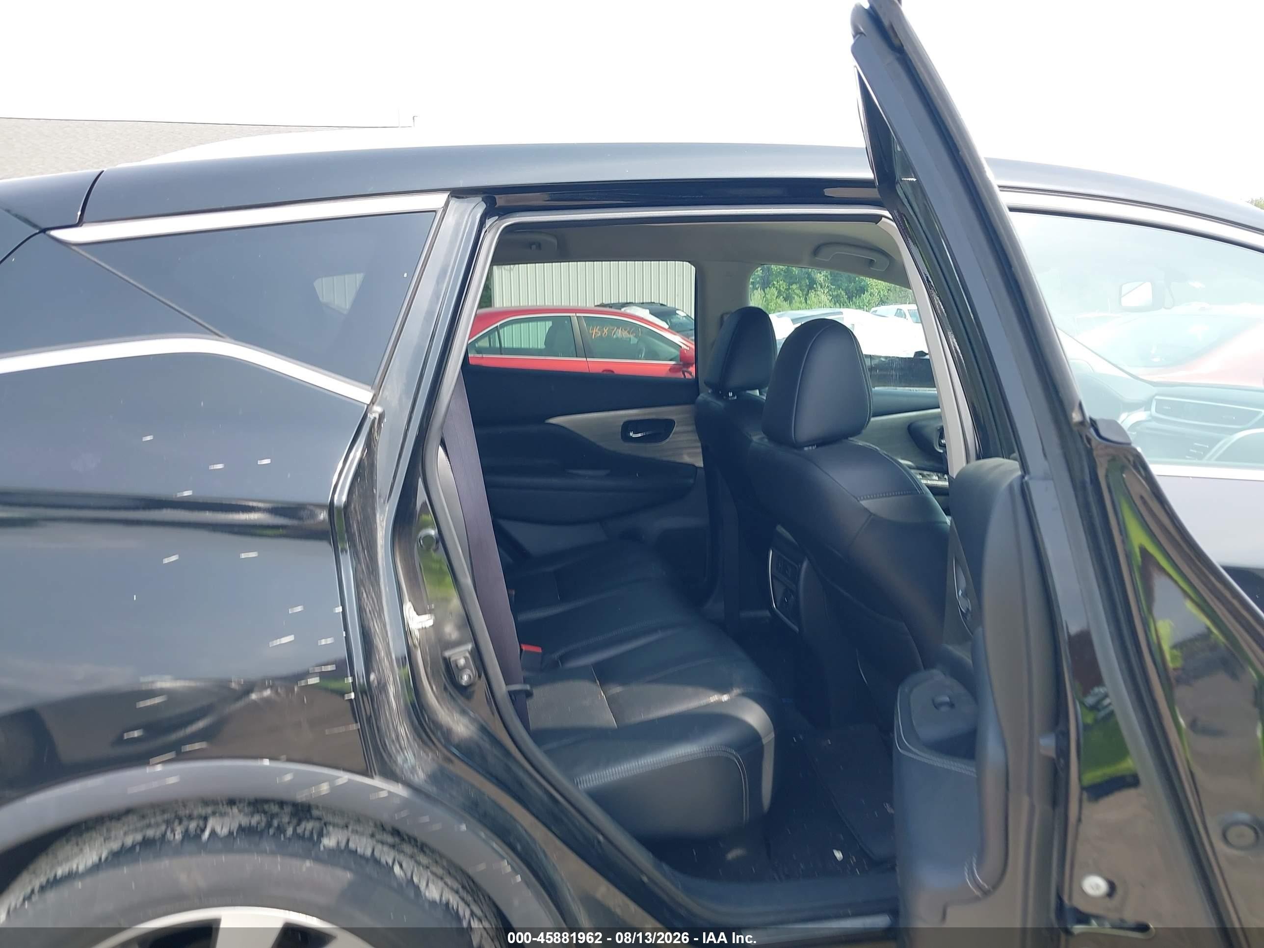 2015 Nissan Murano Platinum Черный vin: 5N1AZ2MH8FN259140