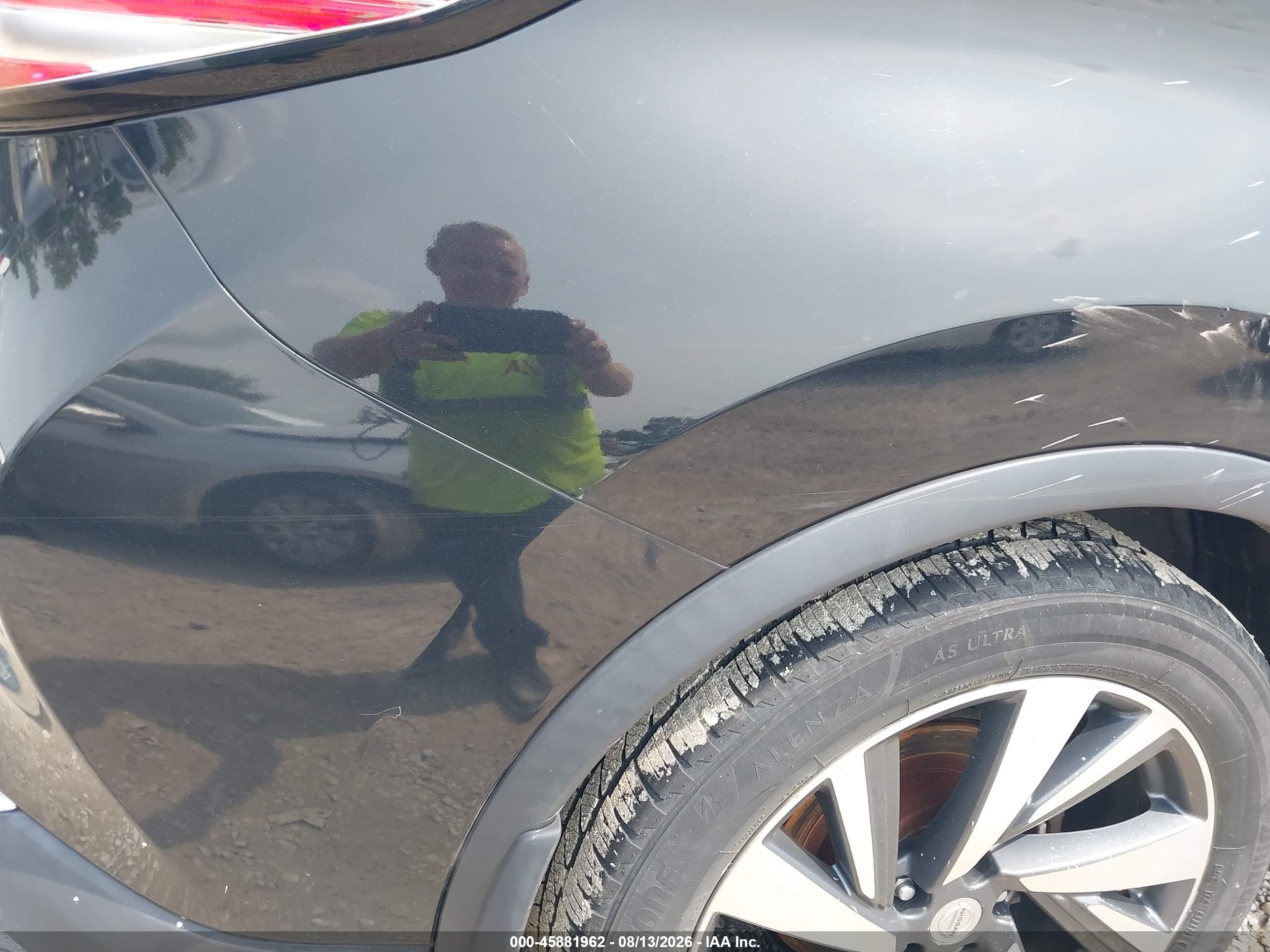 2015 Nissan Murano Platinum Черный vin: 5N1AZ2MH8FN259140